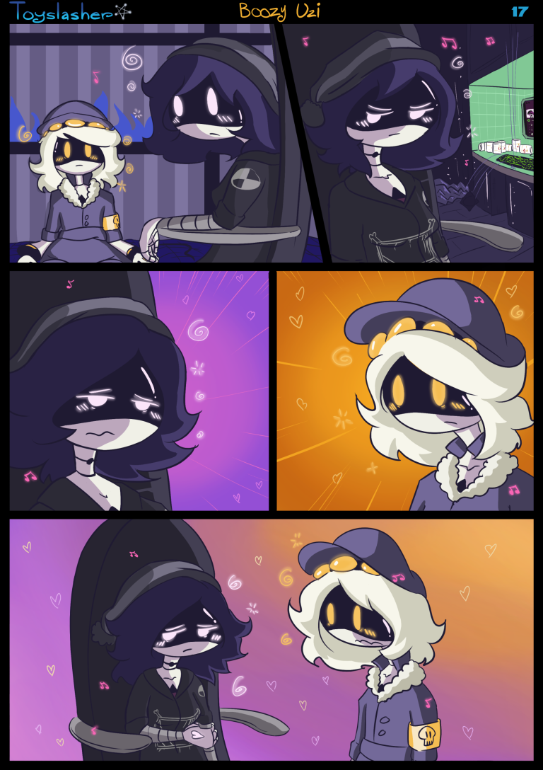 Boozy Uzi! porn comic picture 18