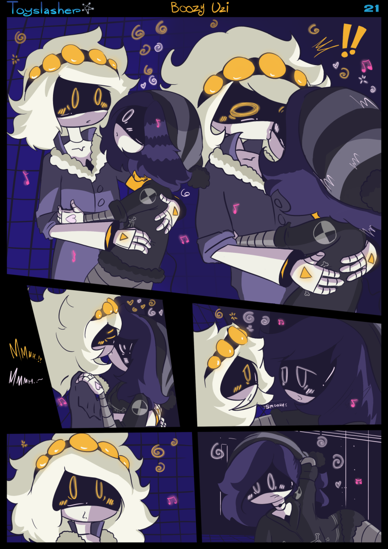 Boozy Uzi! porn comic picture 22