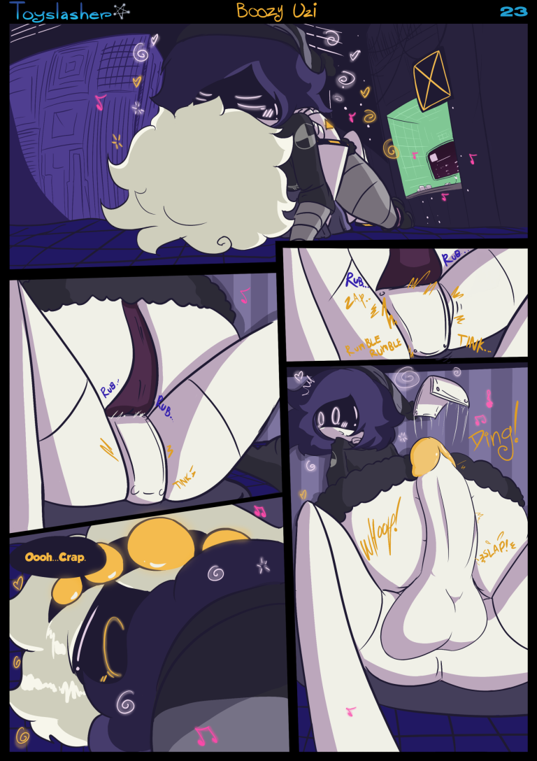 Boozy Uzi! porn comic picture 24