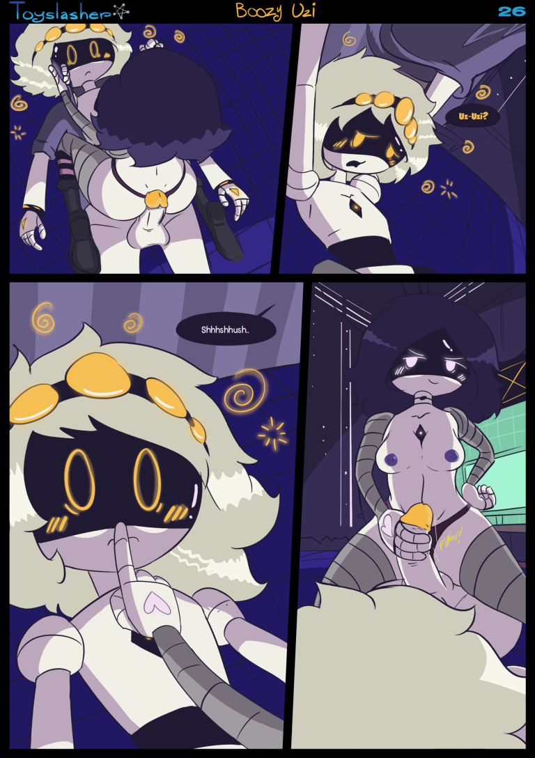 Boozy Uzi! porn comic picture 27