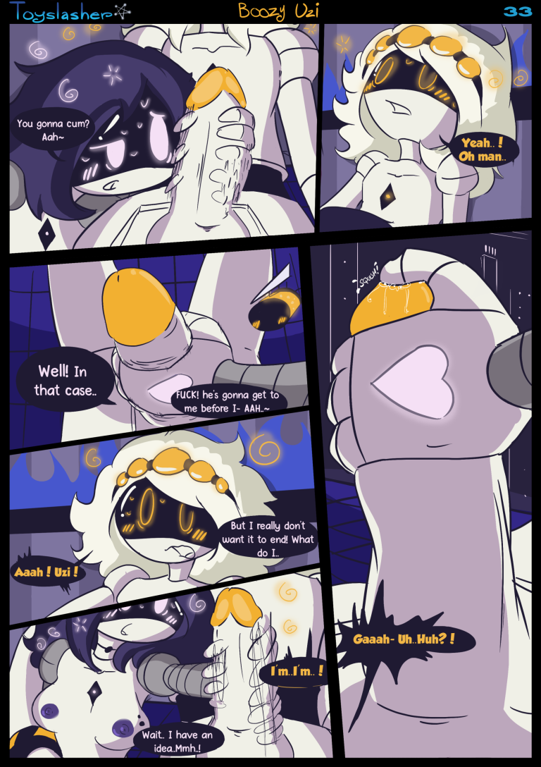 Boozy Uzi! porn comic picture 34