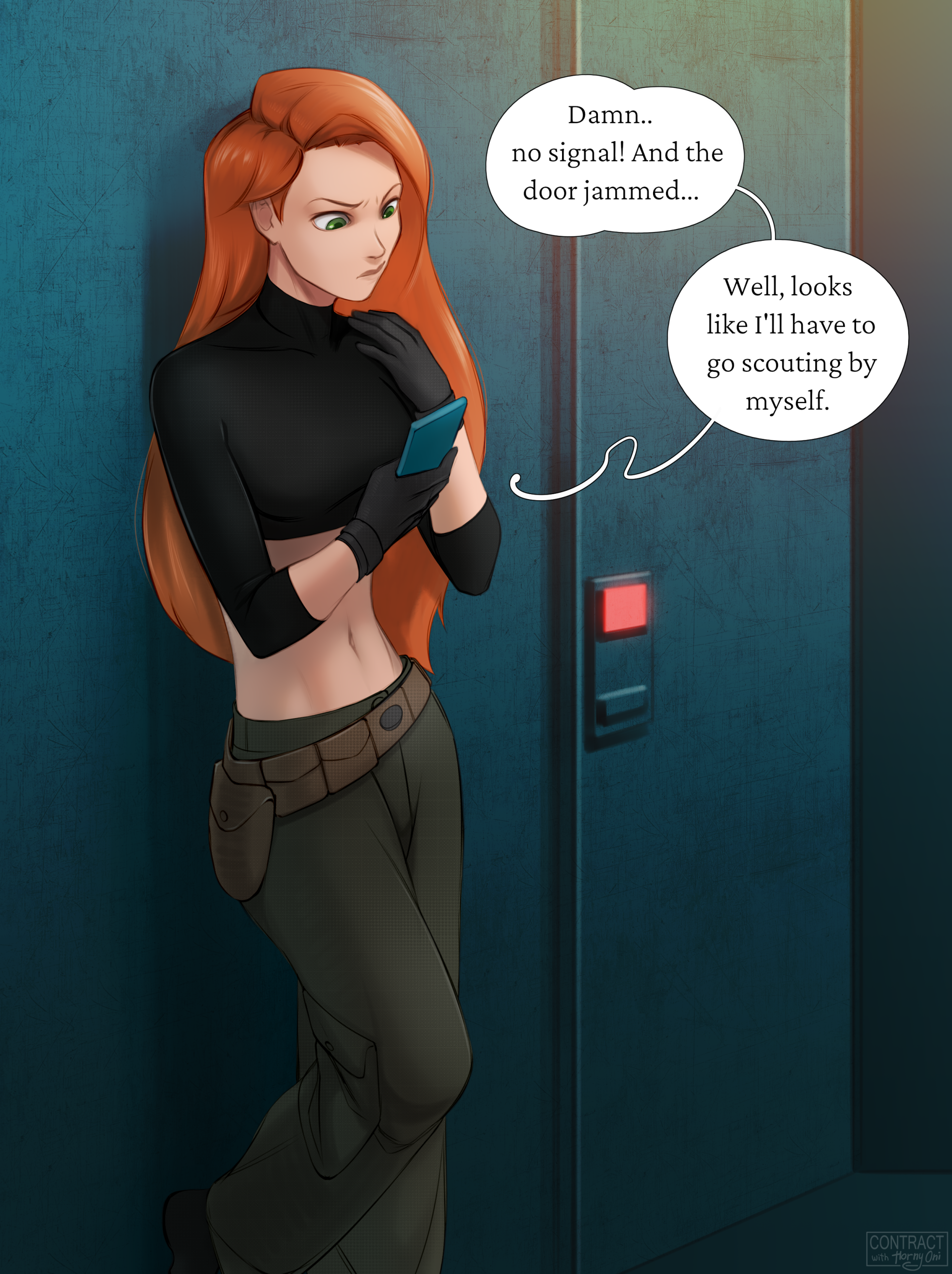 Contract with Shego porn comic picture 1