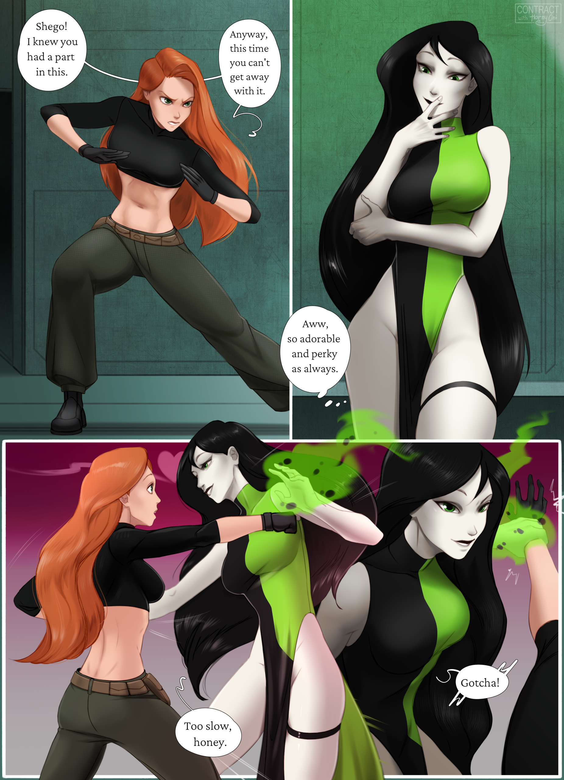 Contract with Shego porn comic picture 3
