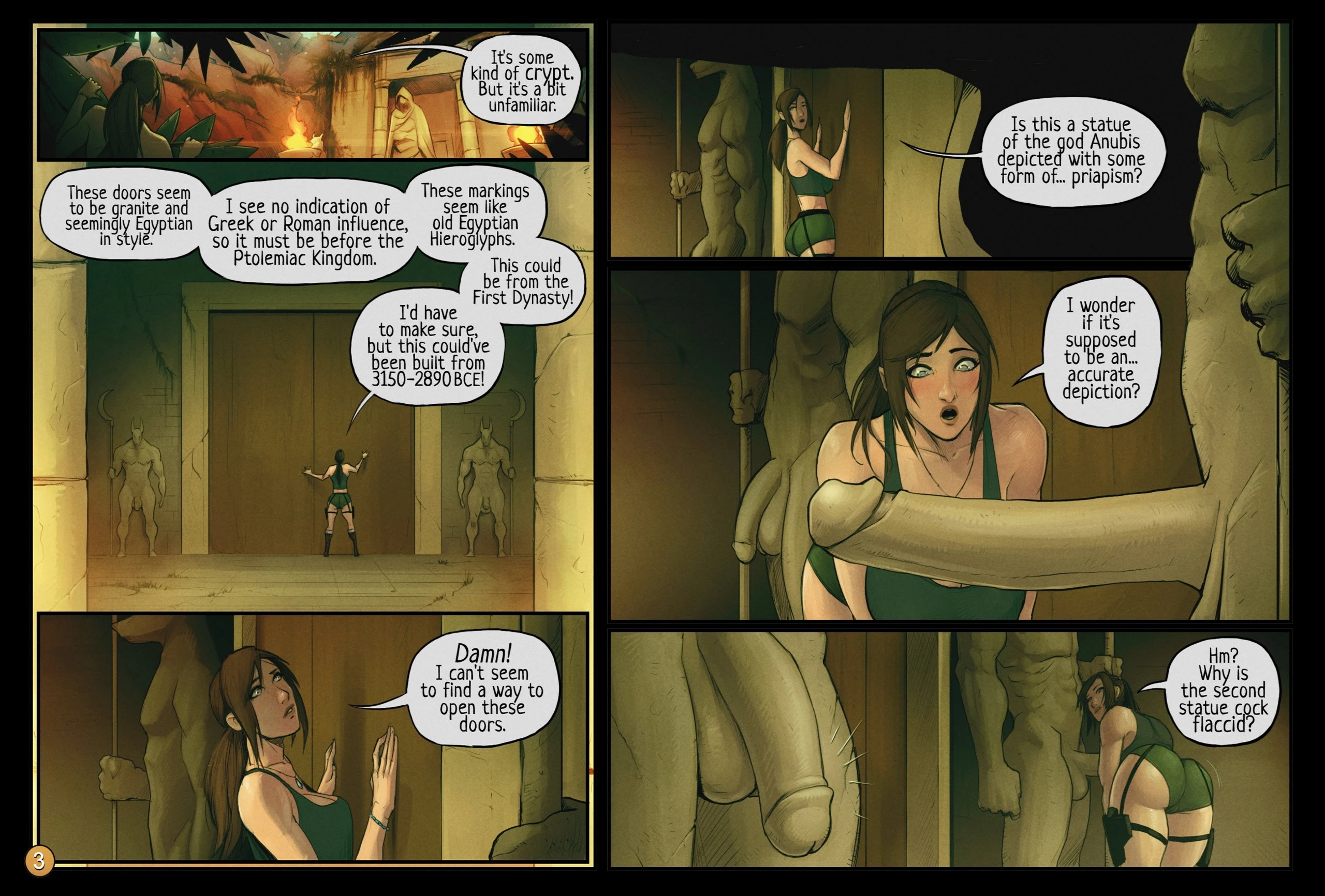 Crypt looter porn comic picture 3