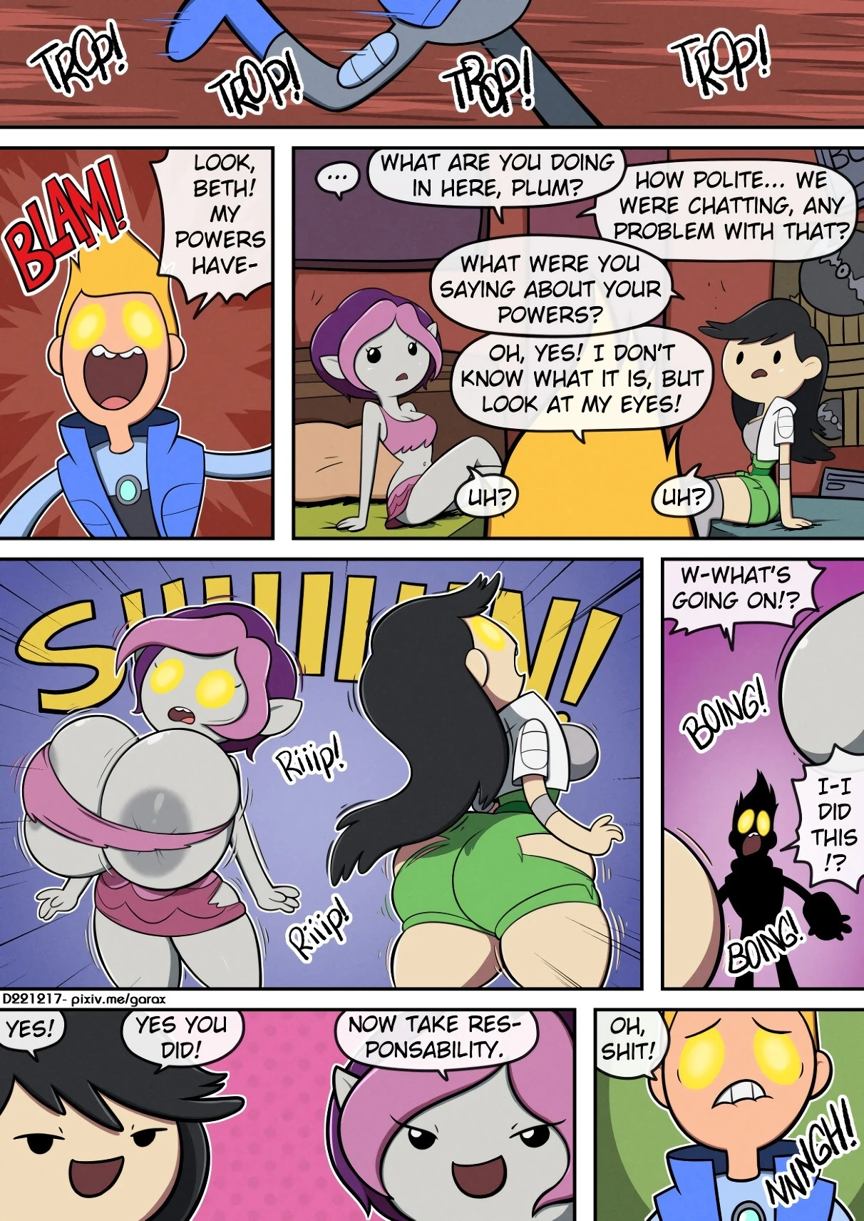 Cumest Warriors porn comic picture 1