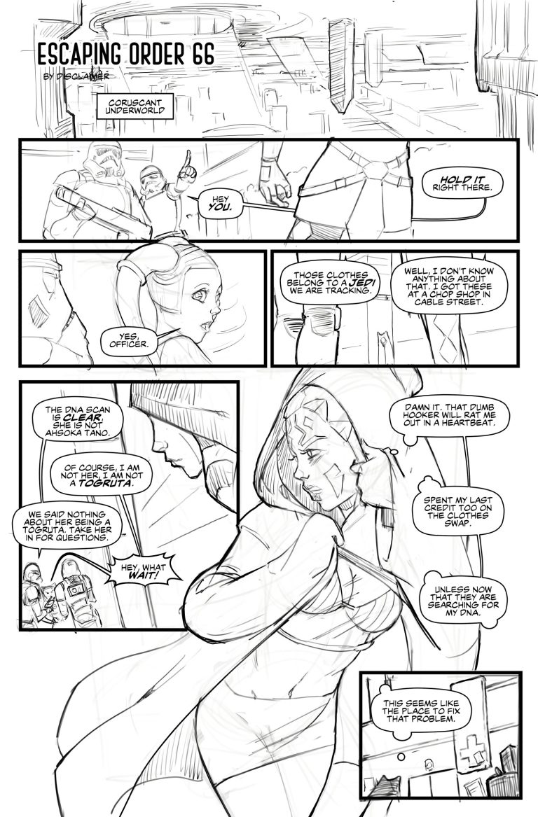Escape from Order 66 porn comic picture 1