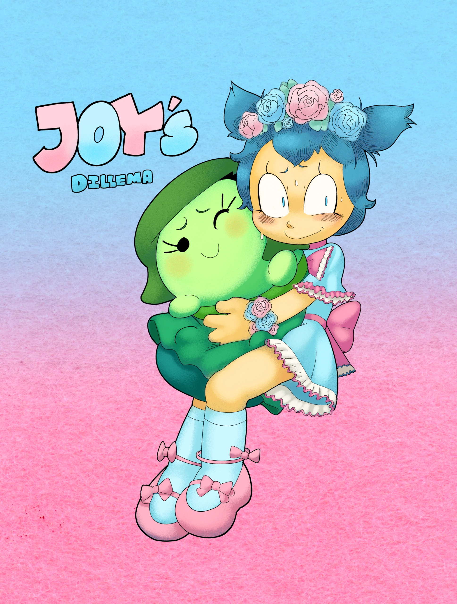 Joy's Dillema porn comic picture 1