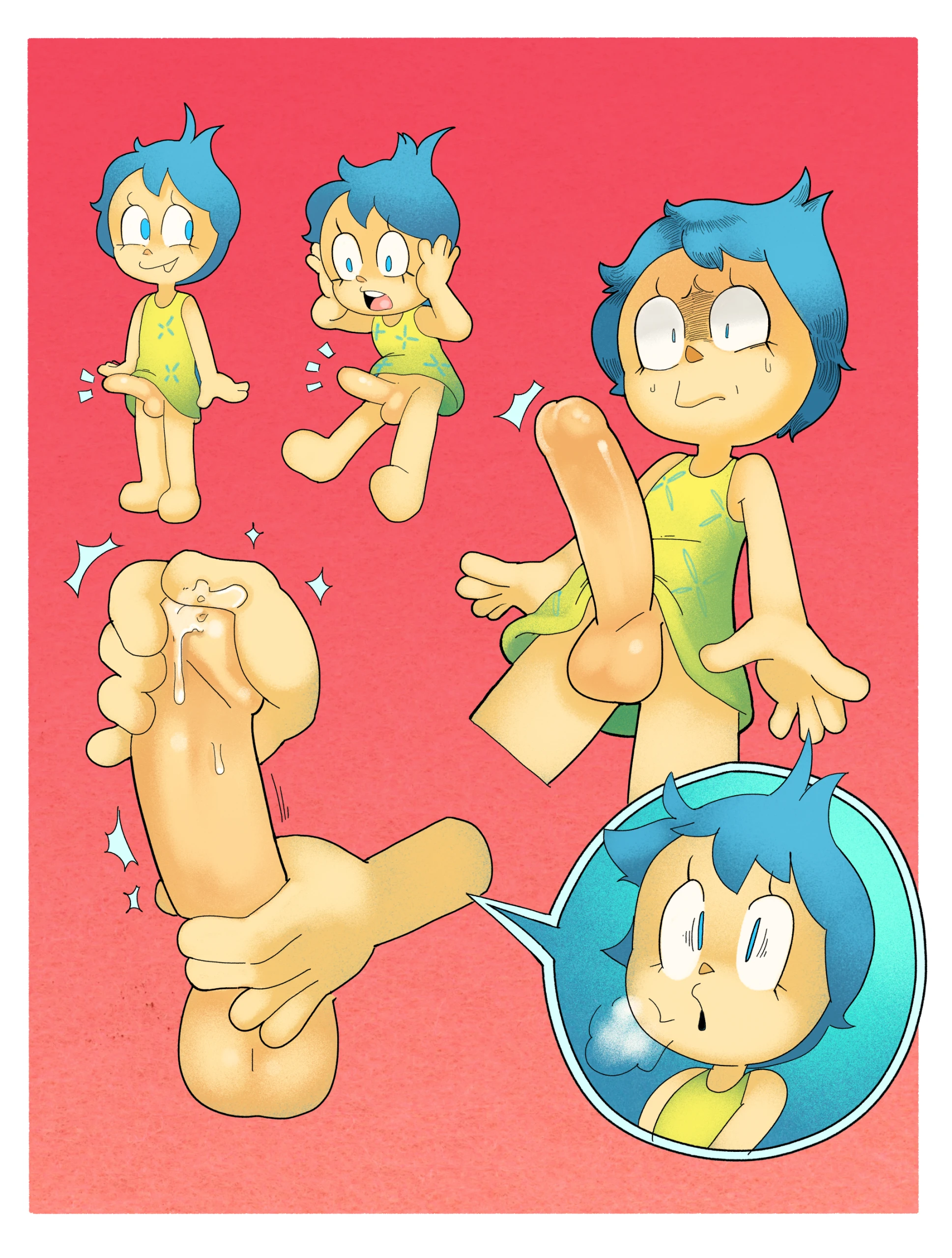 Joy's Dillema porn comic picture 2