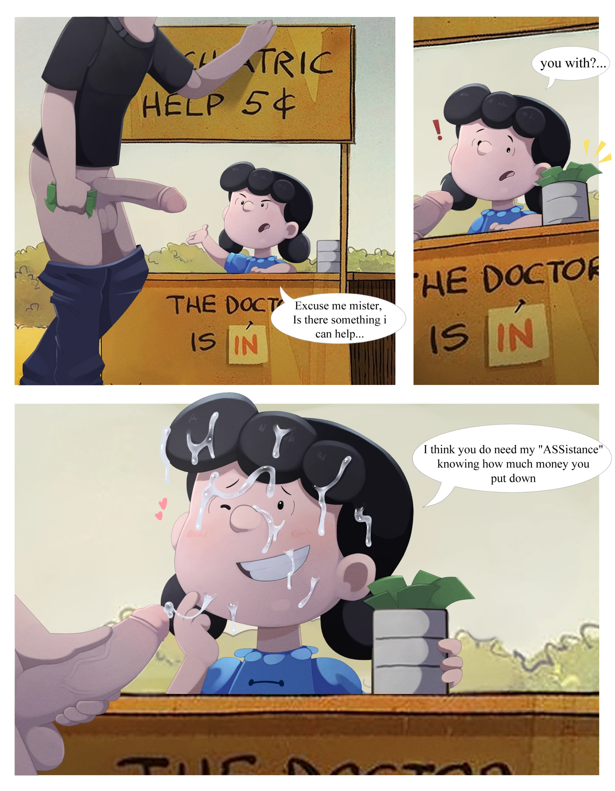 Peanuts - Biocrine porn comic picture 1