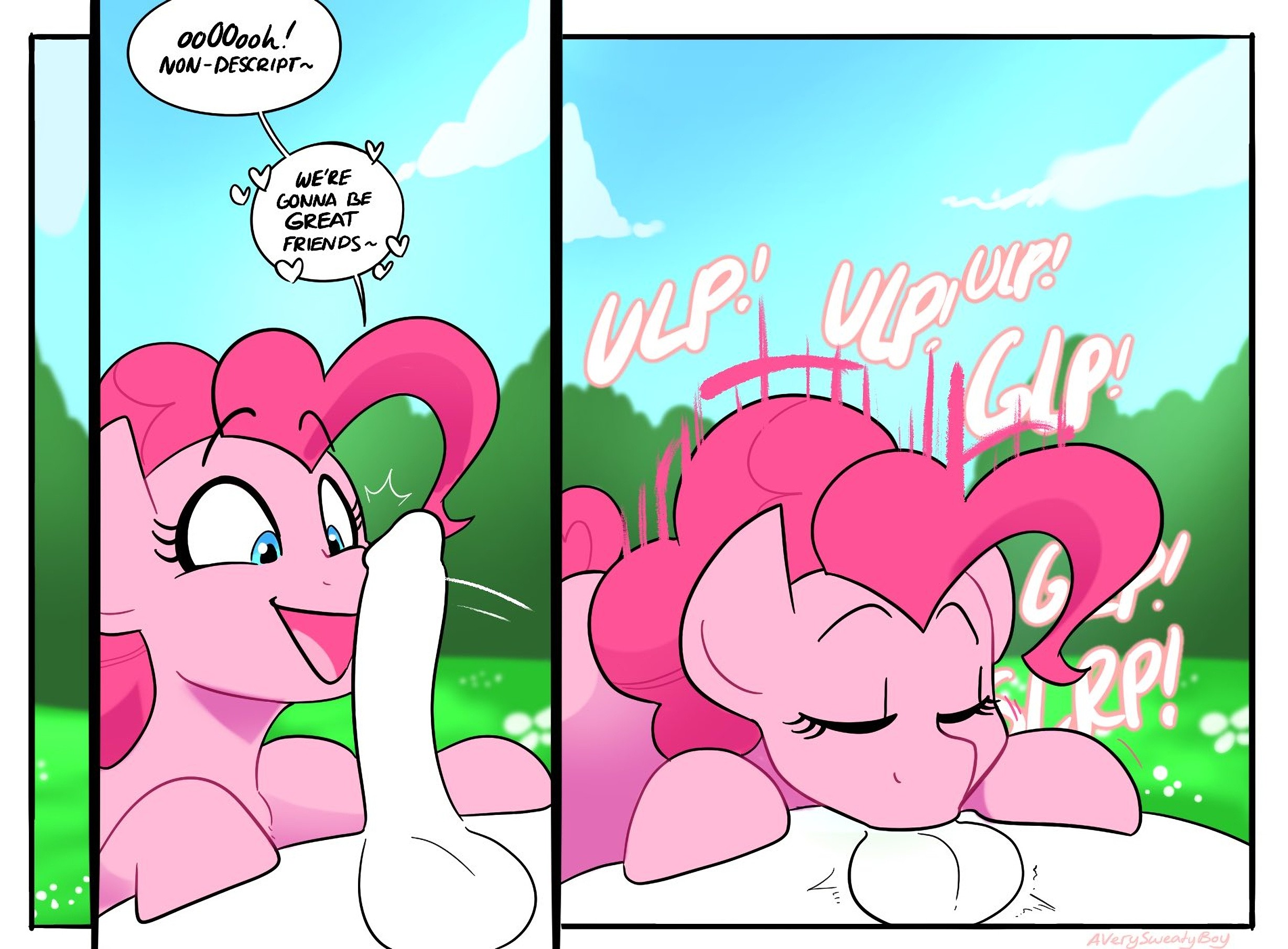 Pinkie Pie Retrospring porn comic picture 7