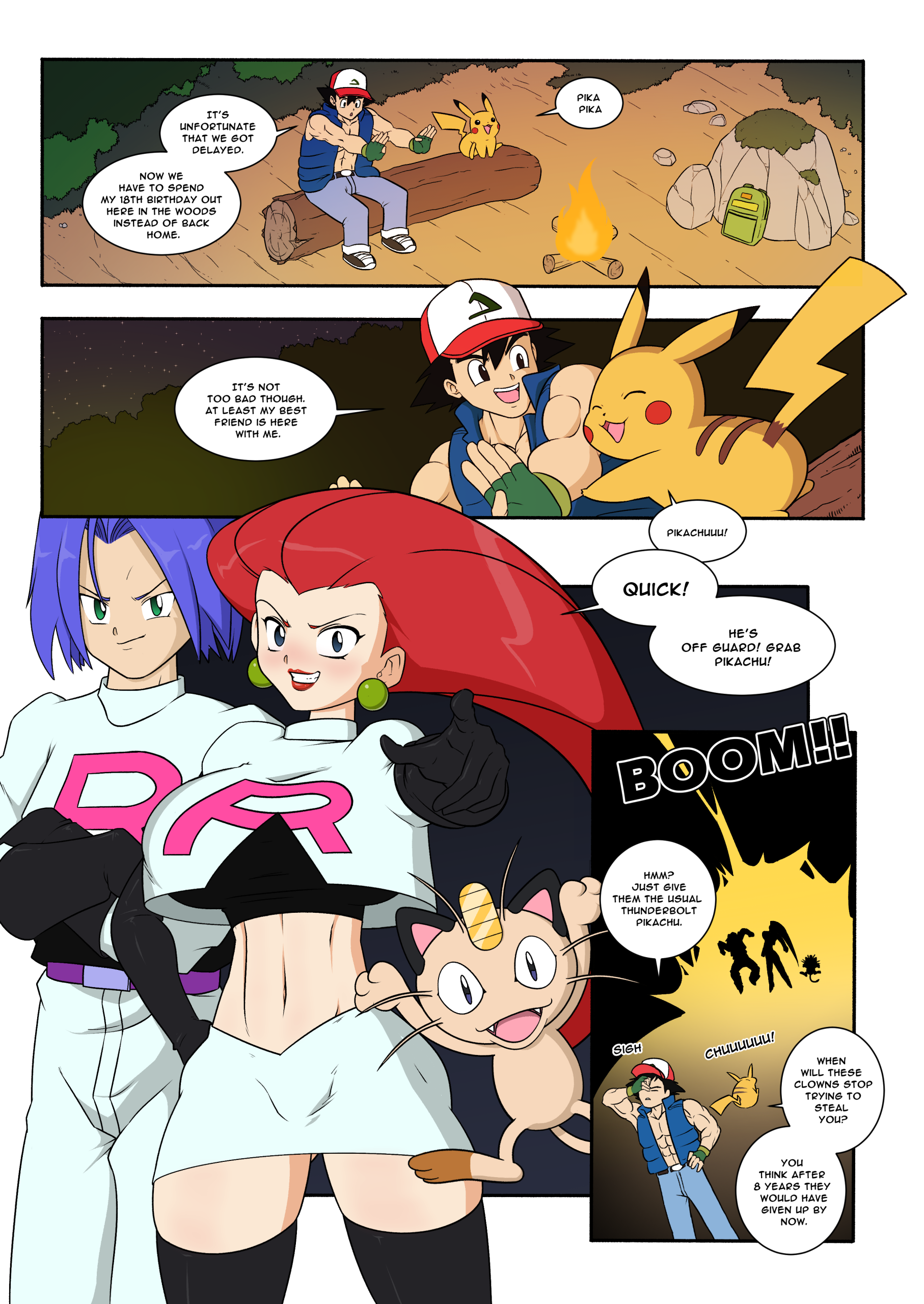 Pokemon: The Perfect Present porn comic picture 2