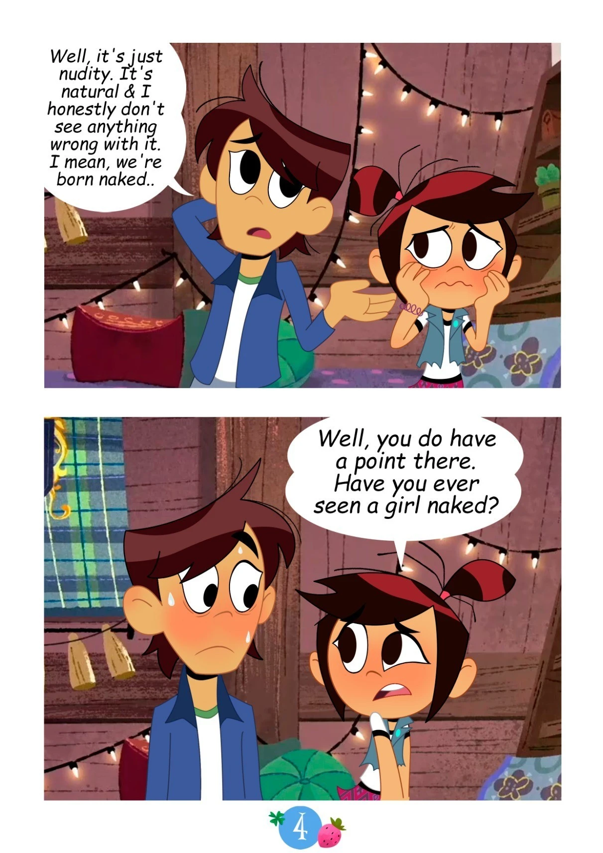 Studying porn comic picture 4