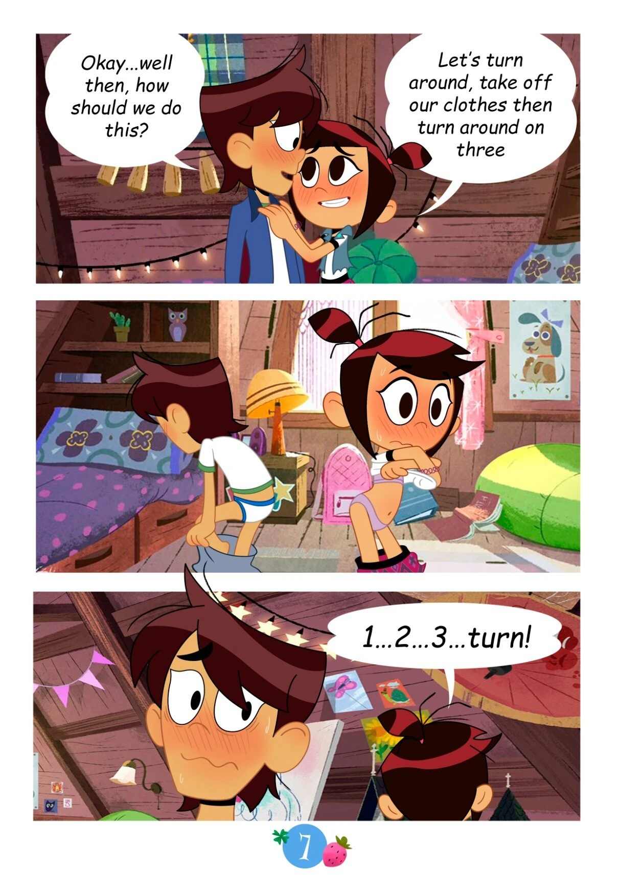 Studying porn comic picture 7