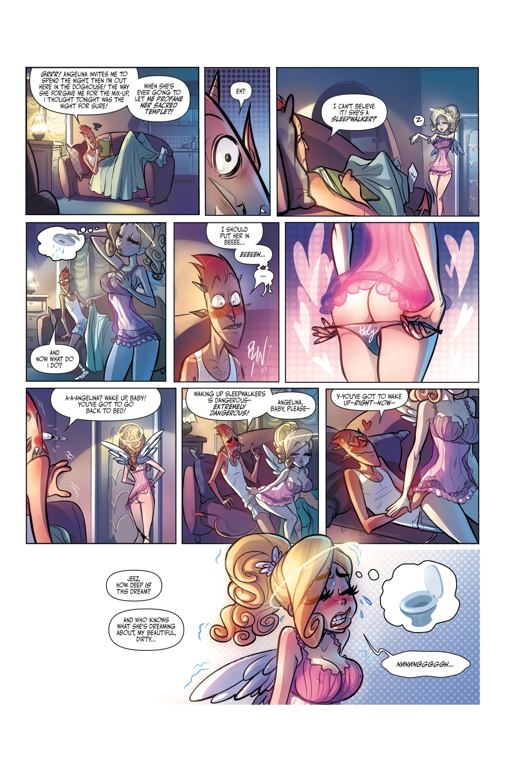 Un Sacred by Mirka Andolfo Issue porn comic picture 15