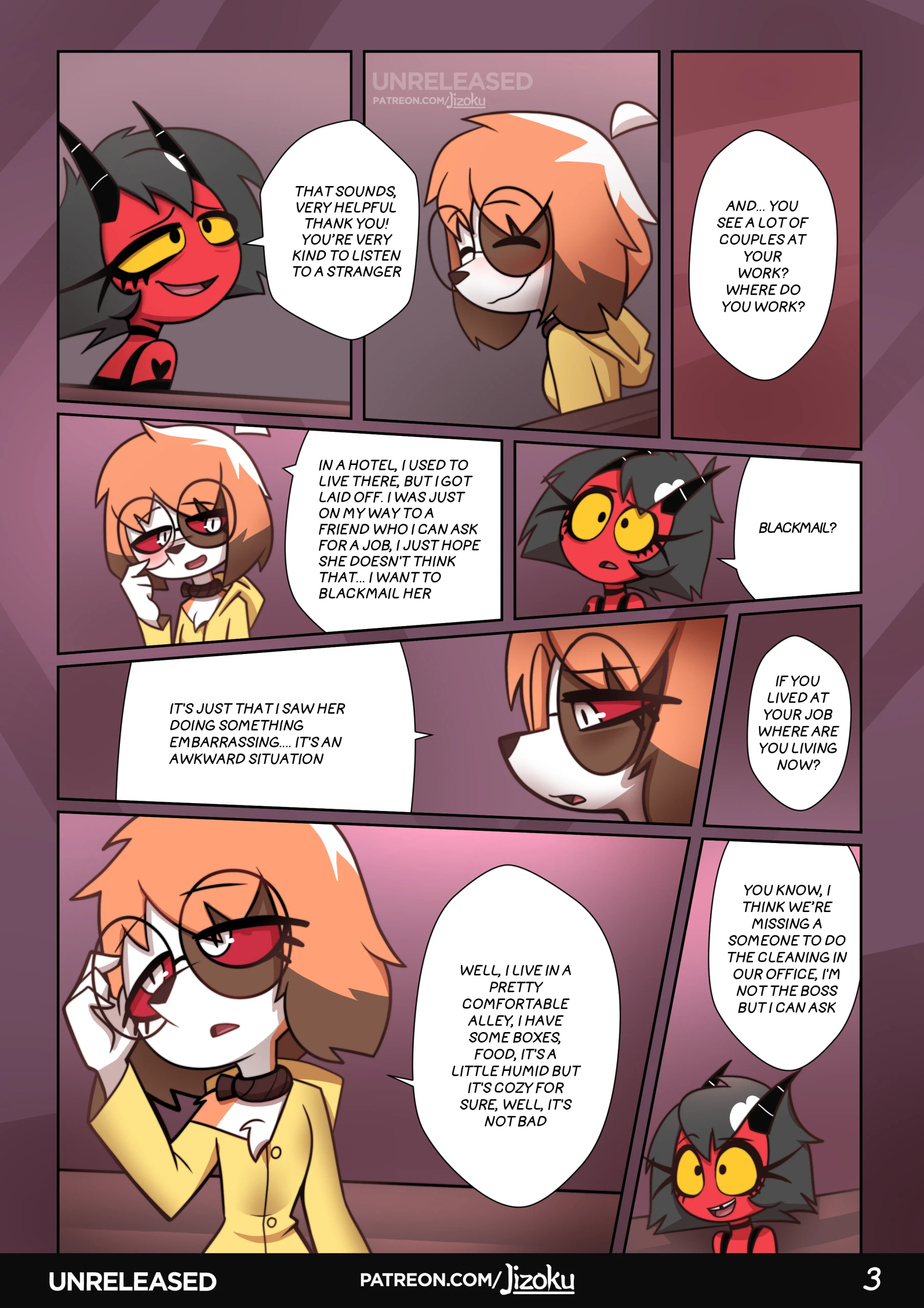 A Night With Loona 2 porn comic picture 4