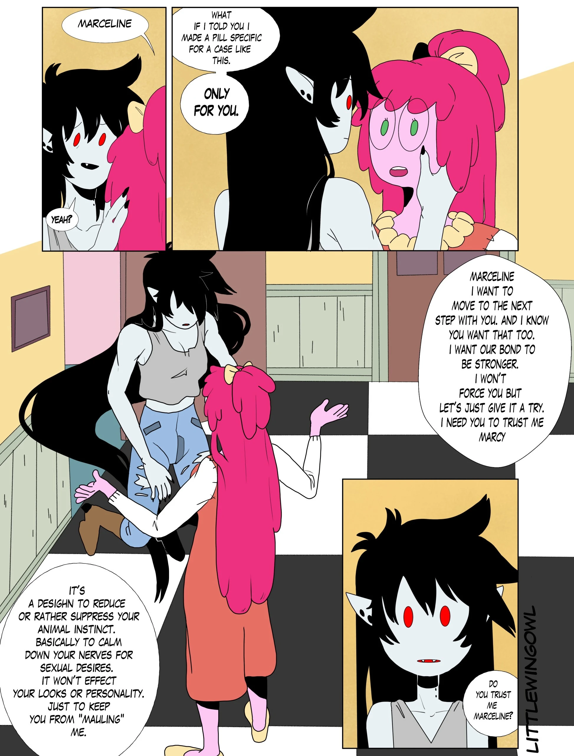 Bubbline porn comic picture 5
