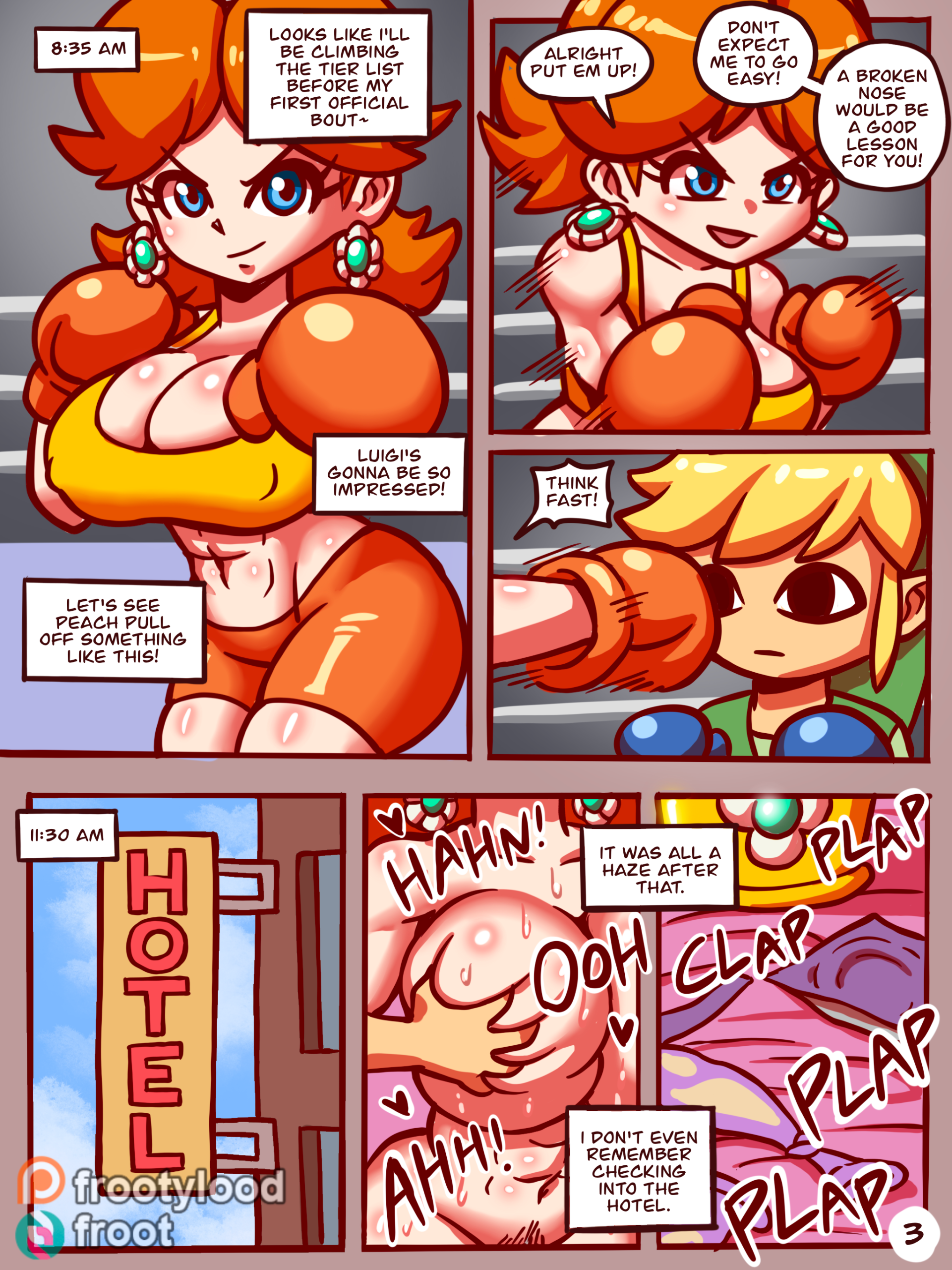 Daisy porn comic picture 3