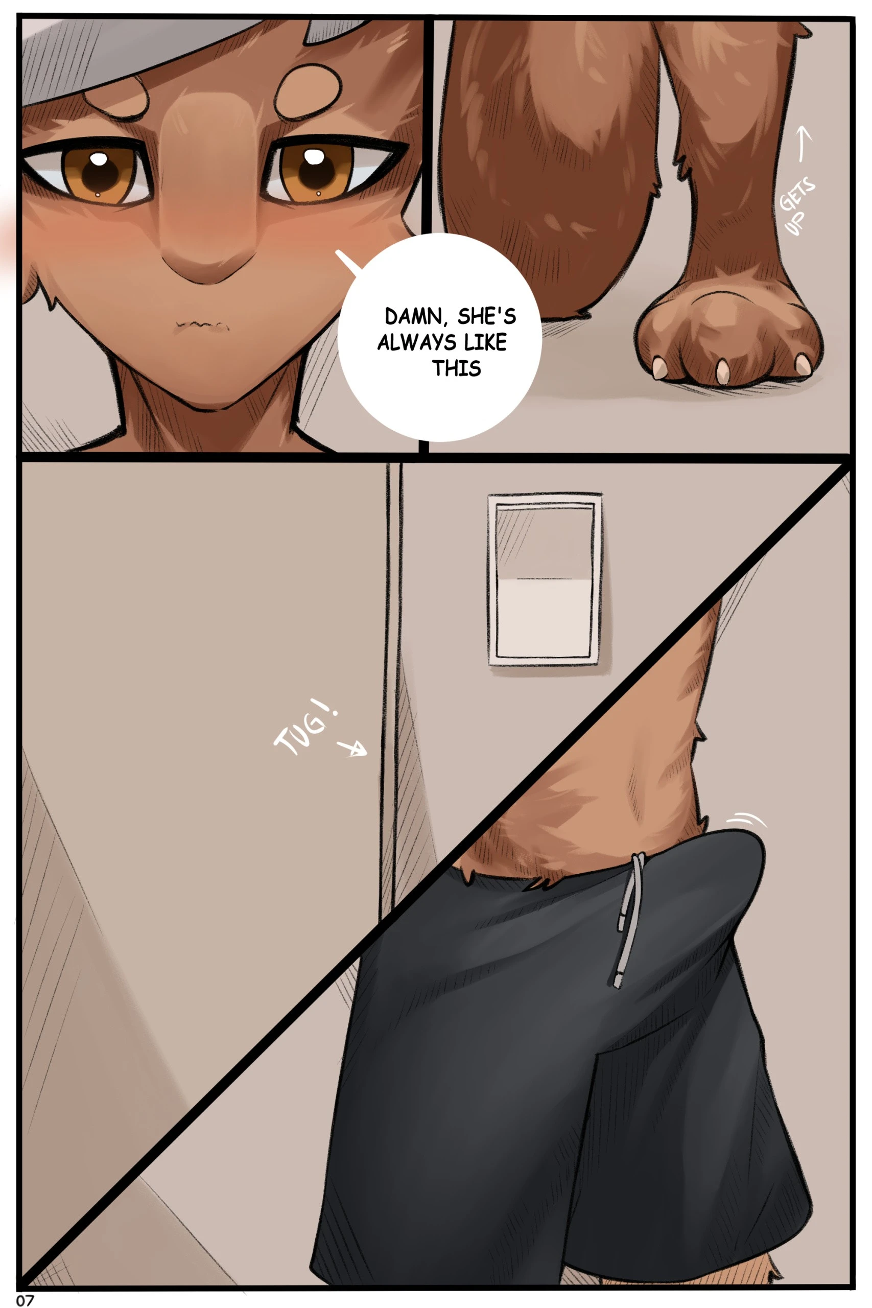 Gone for a Week 1 porn comic picture 8