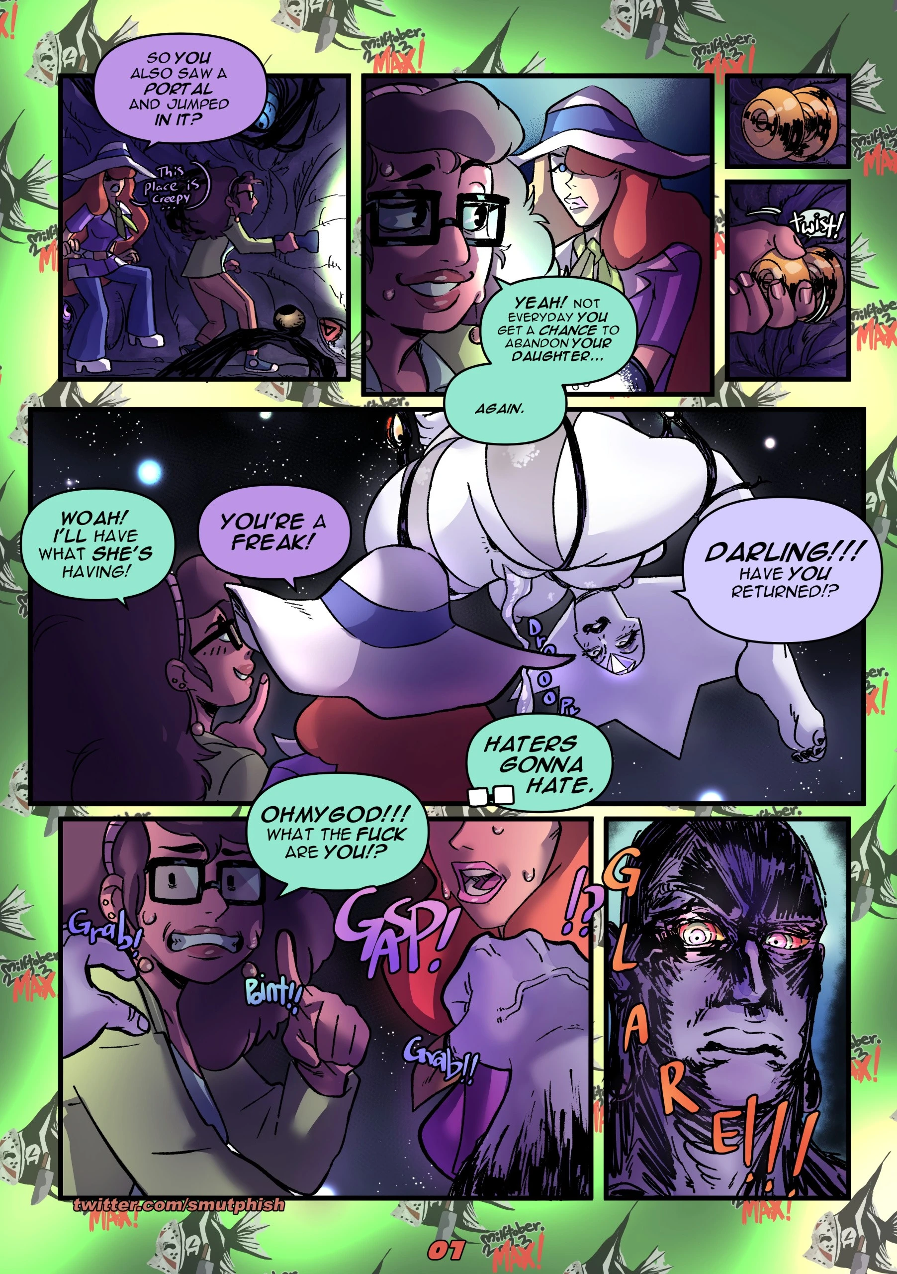 MILFtober 2023 porn comic picture 2