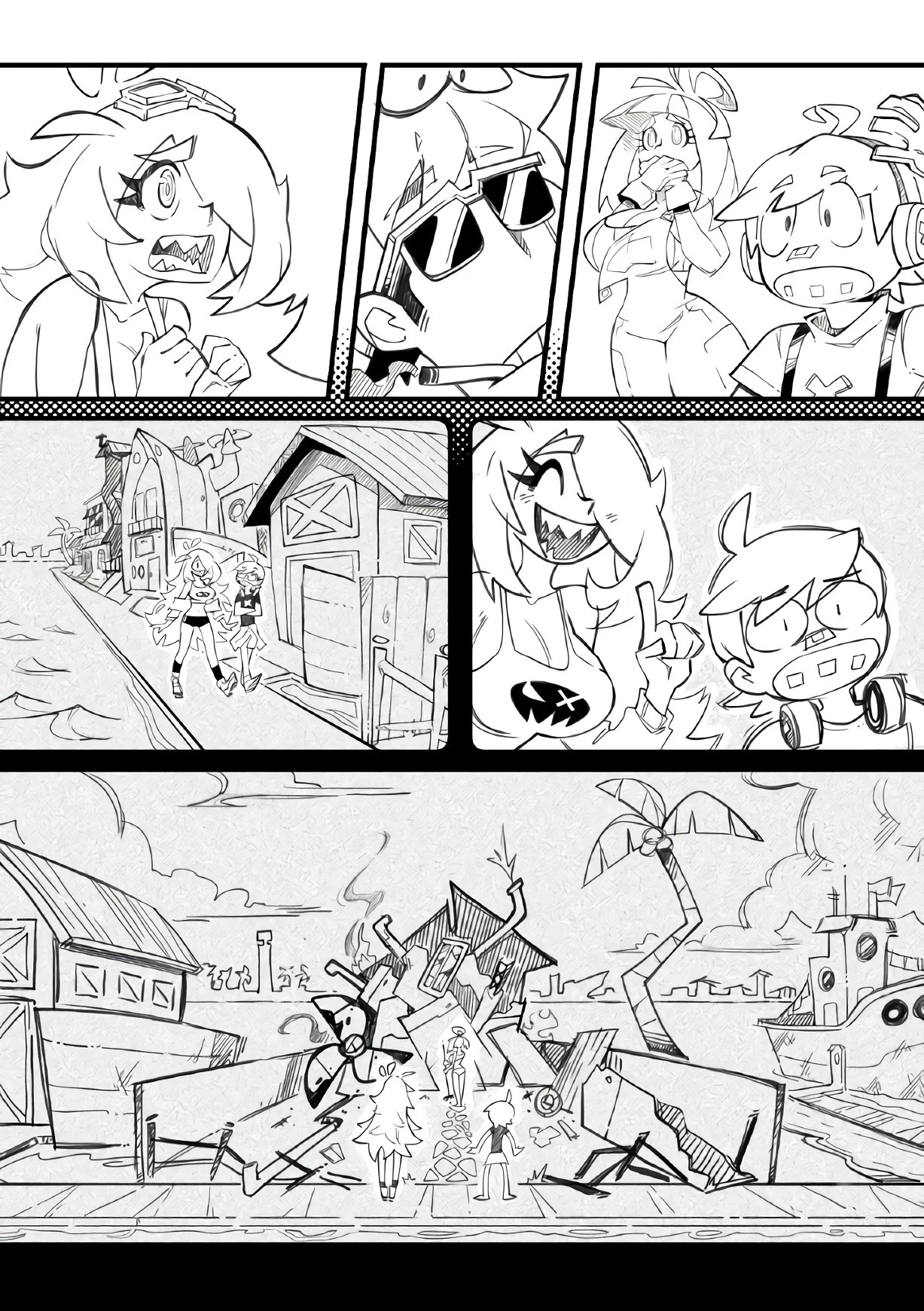 Skarpworld 11: La Petite Mort porn comic picture 27