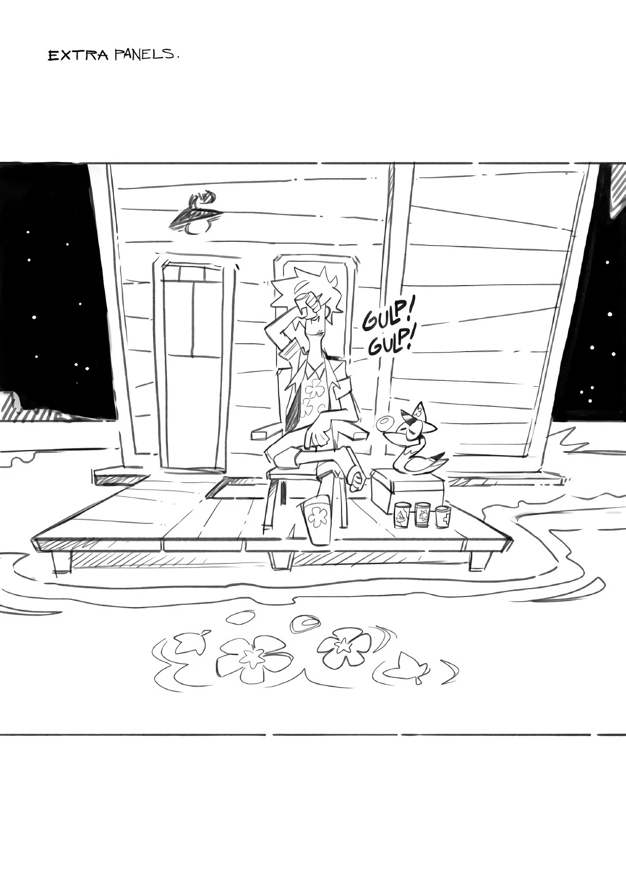 Skarpworld 11: La Petite Mort porn comic picture 32