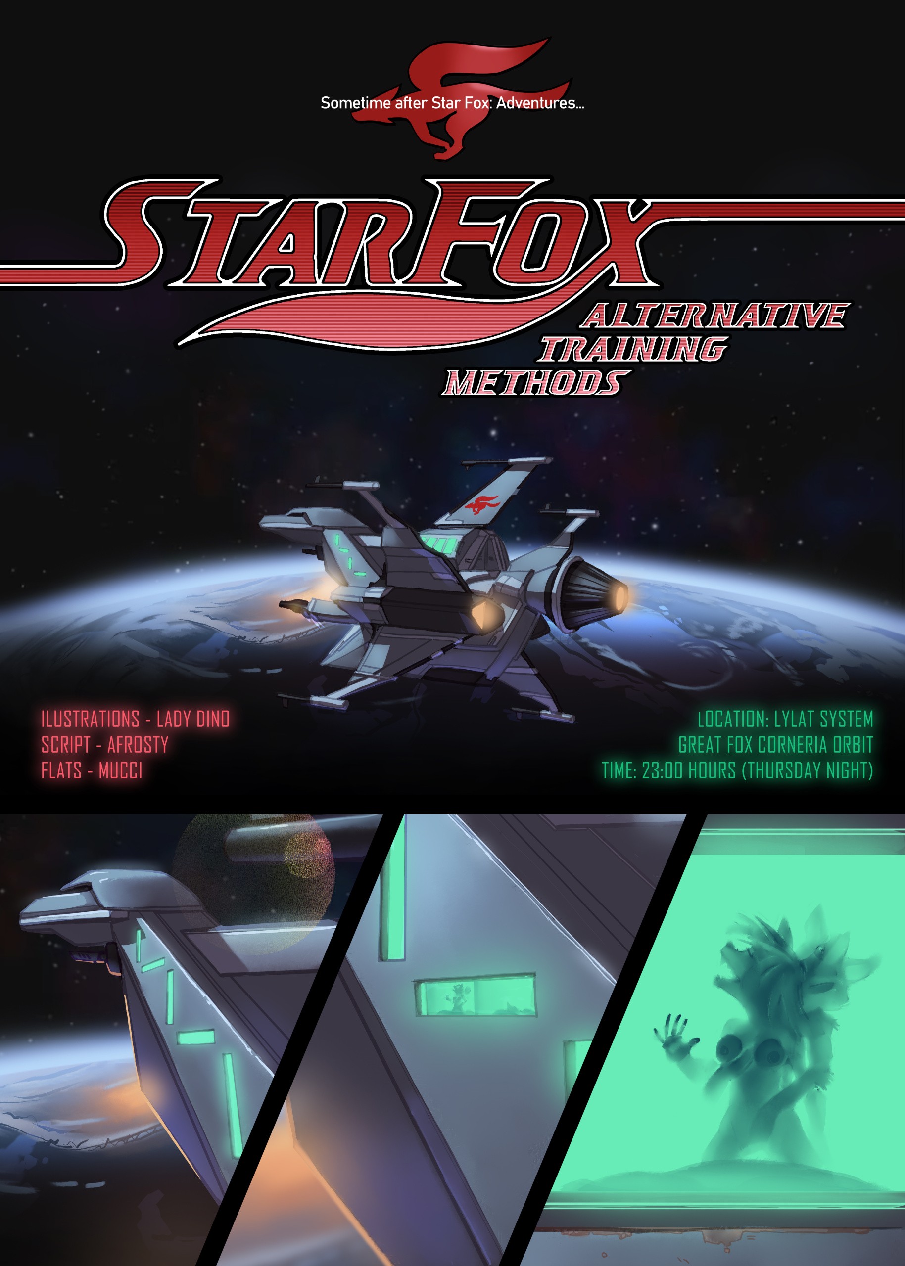 Starfox: Alternative Training Methods porn comic picture 1