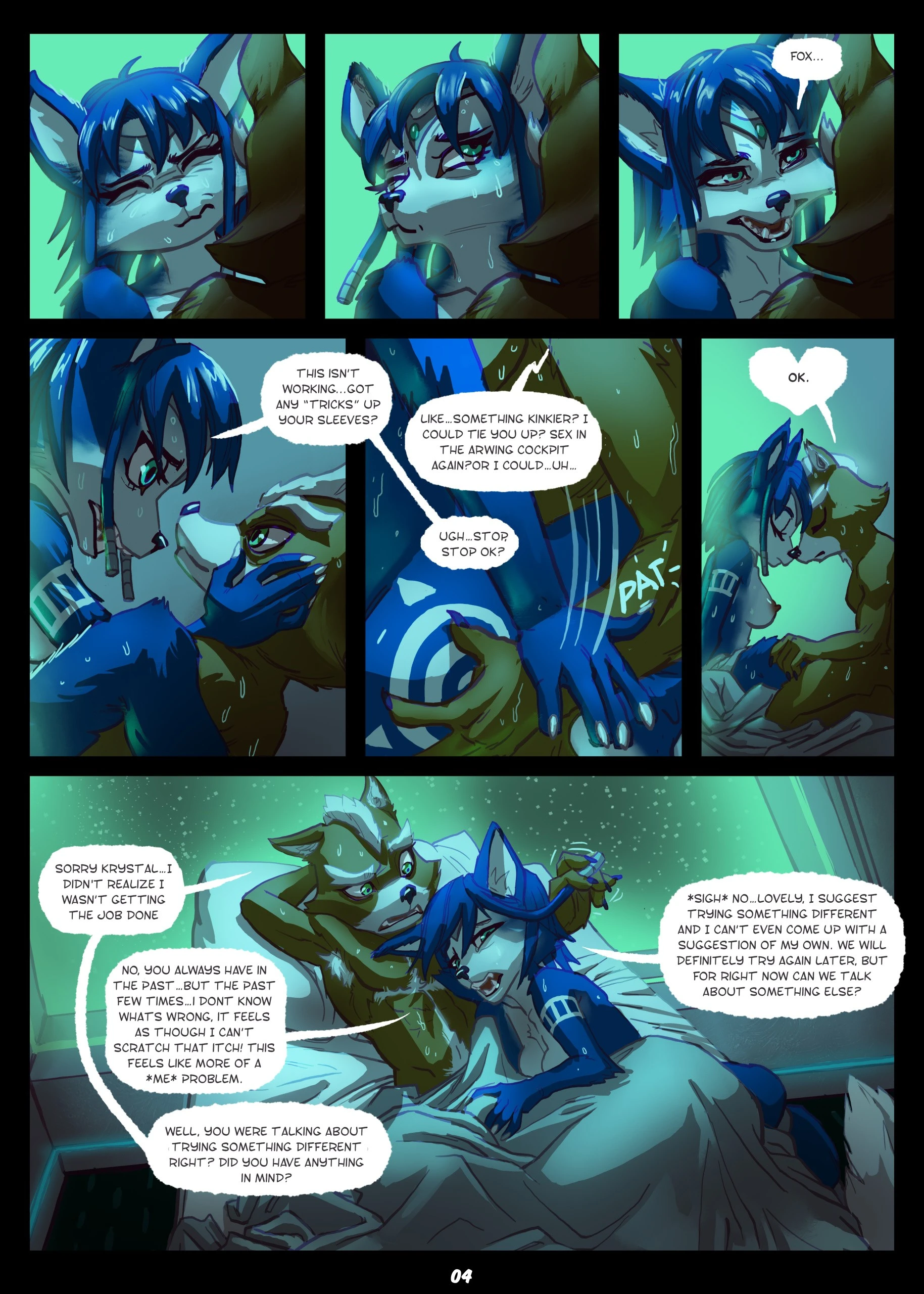Starfox: Alternative Training Methods porn comic picture 4