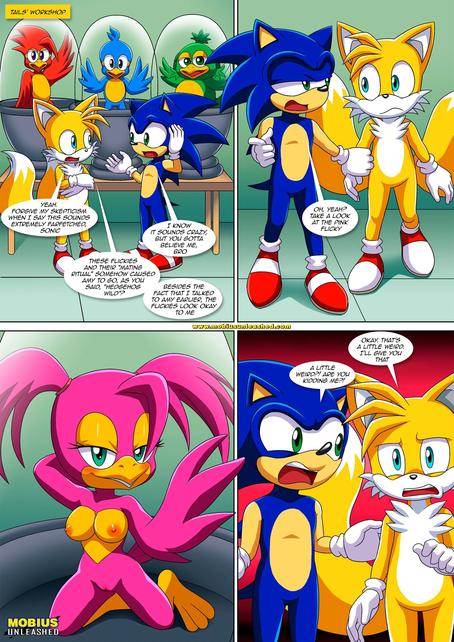 The Mayhem of the Kinky Virus 3 porn comic picture 4