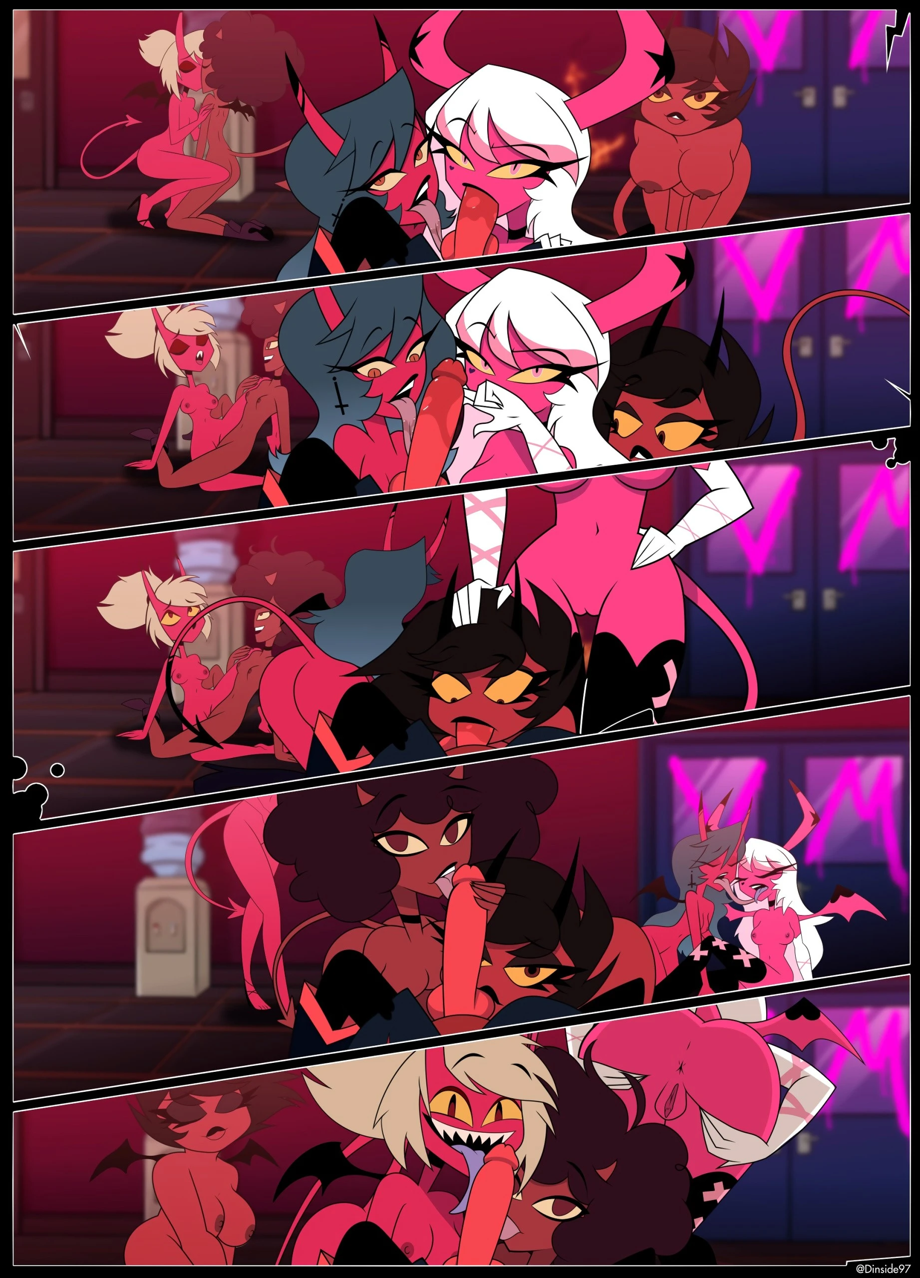 Verosika's crew porn comic picture 6