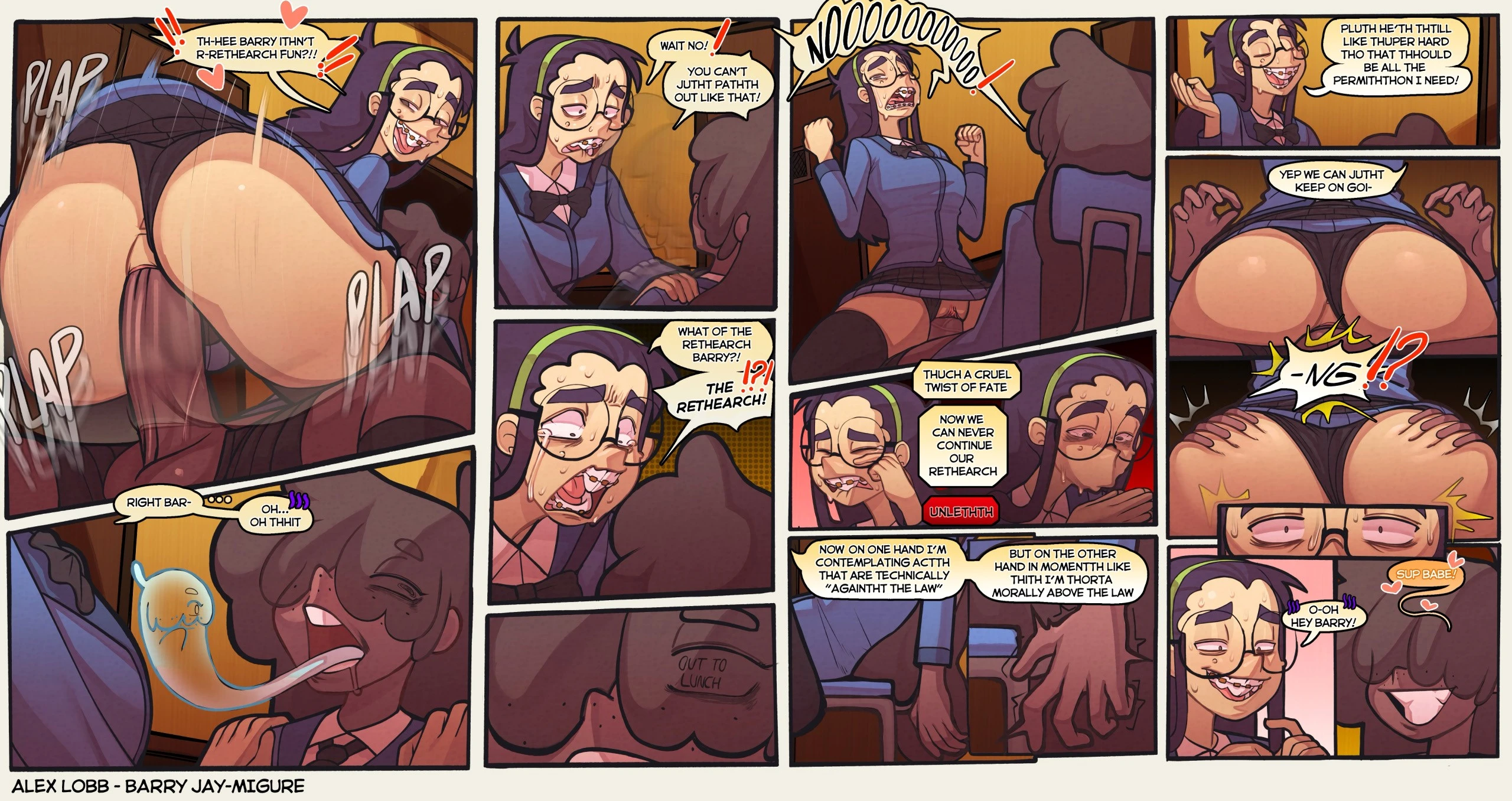 Afterclass Research porn comic picture 4