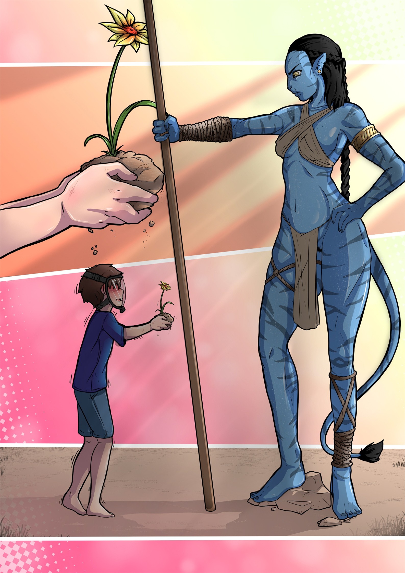 Avatar Na'vi porn comic picture 2