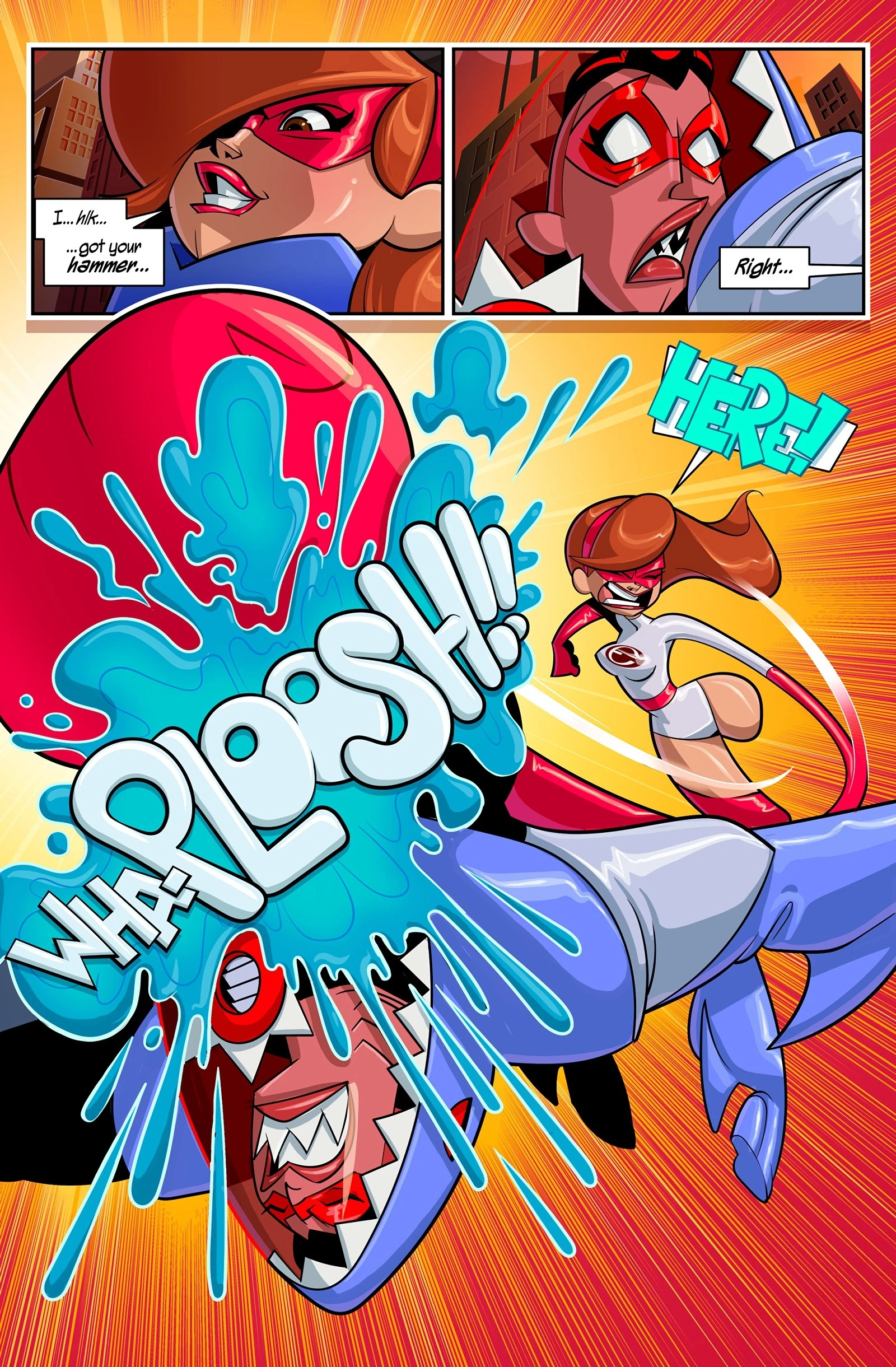 Elastigal: One Fight Stand porn comic picture 3