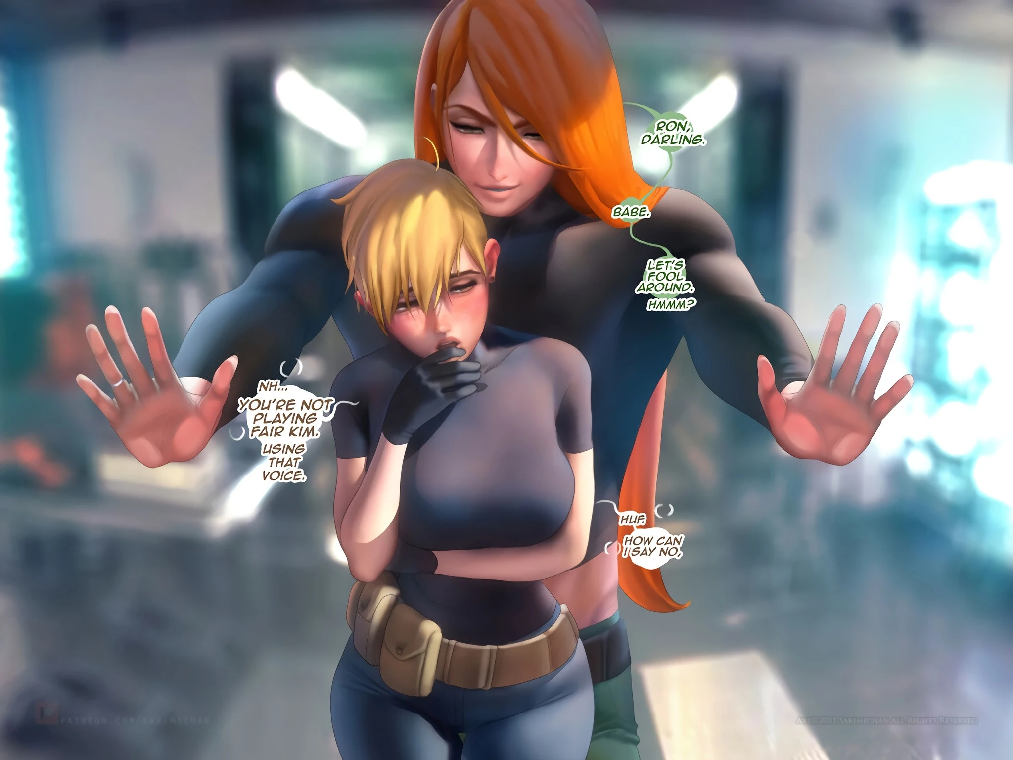 Kim’s New Gadget porn comic picture 9