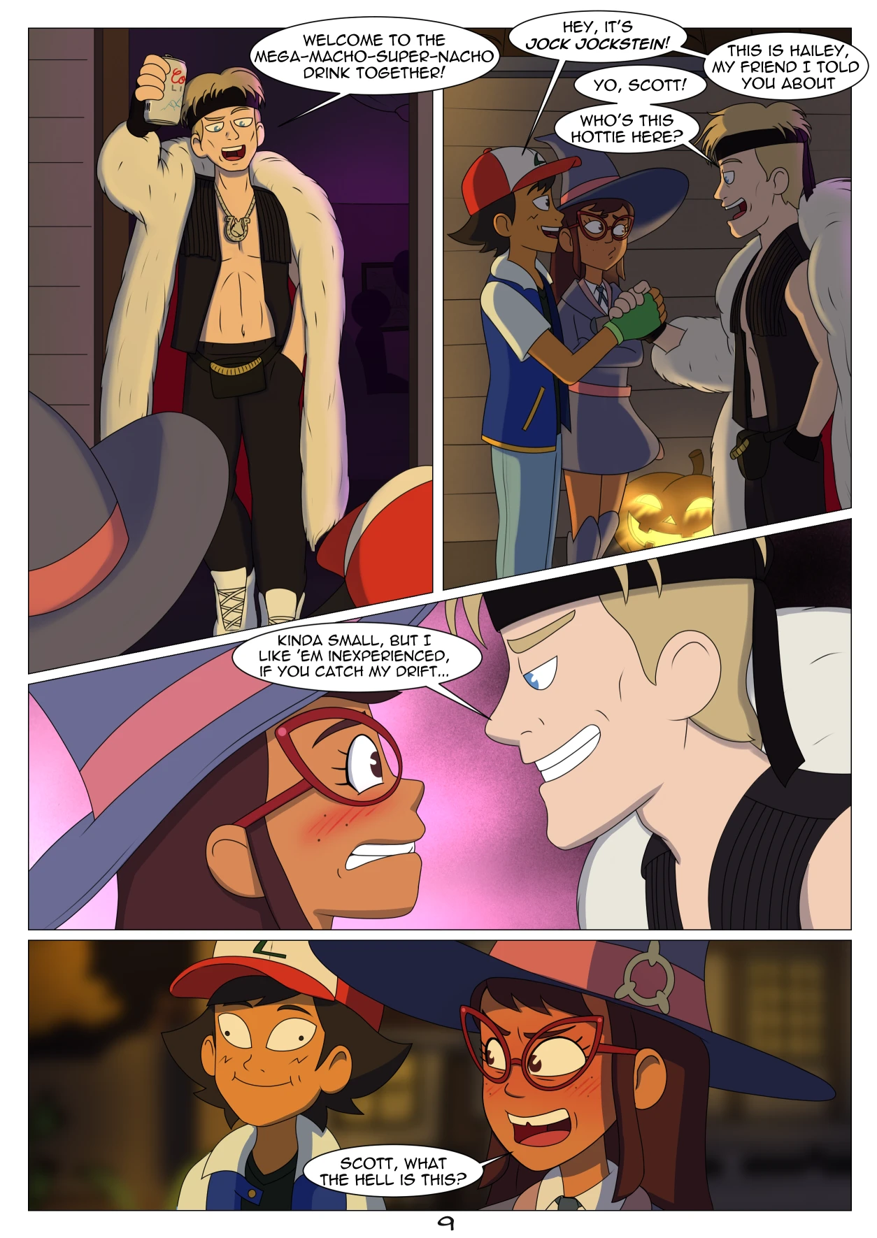 Lewdoween 2023 porn comic picture 11