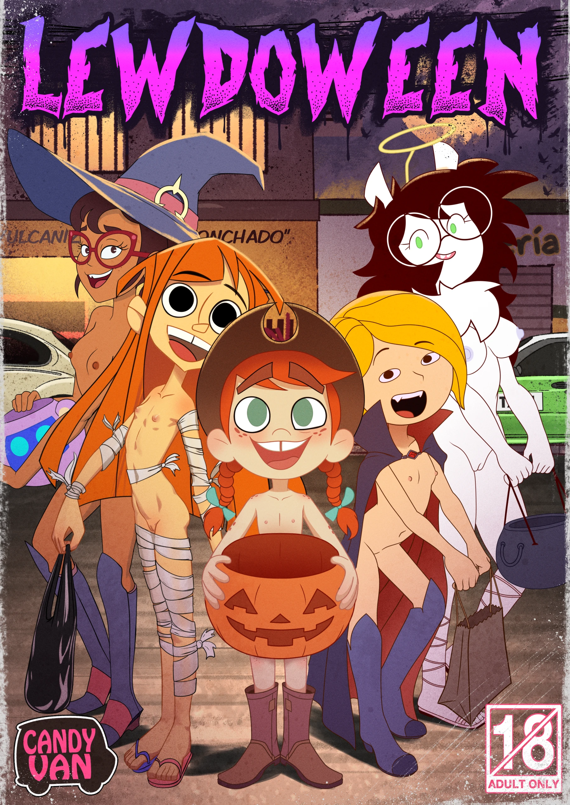 Lewdoween 2023 porn comic picture 85