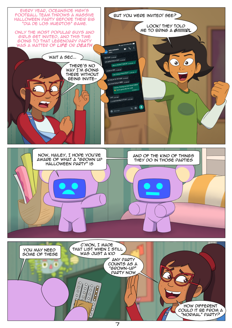 Lewdoween 2023 porn comic picture 9