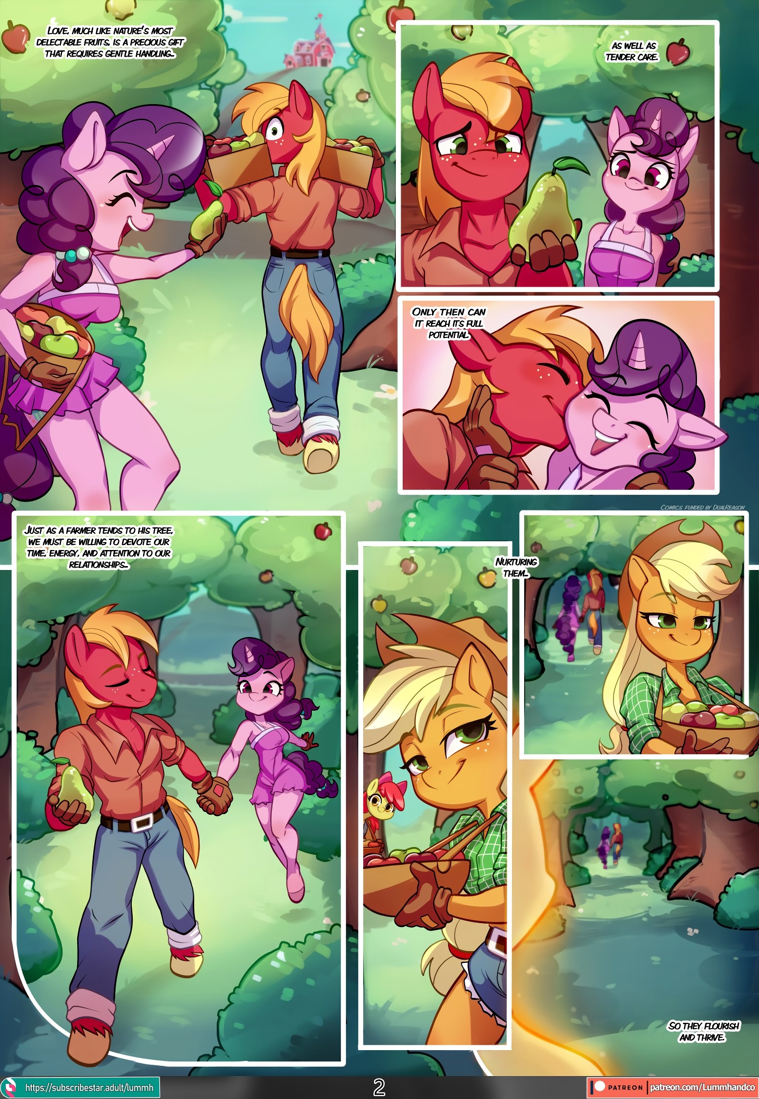 Lovely Pear porn comic picture 2