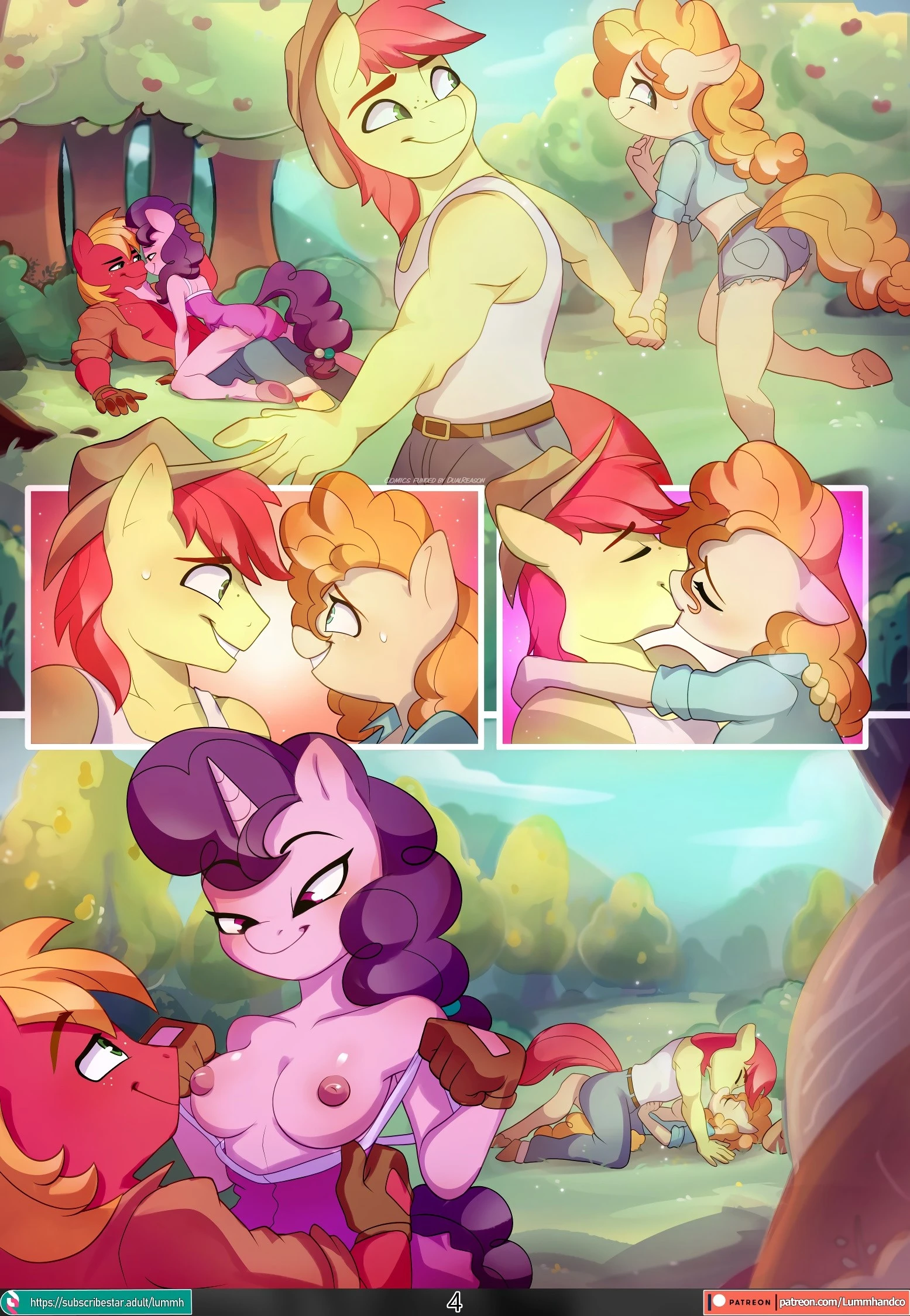 Lovely Pear porn comic picture 4