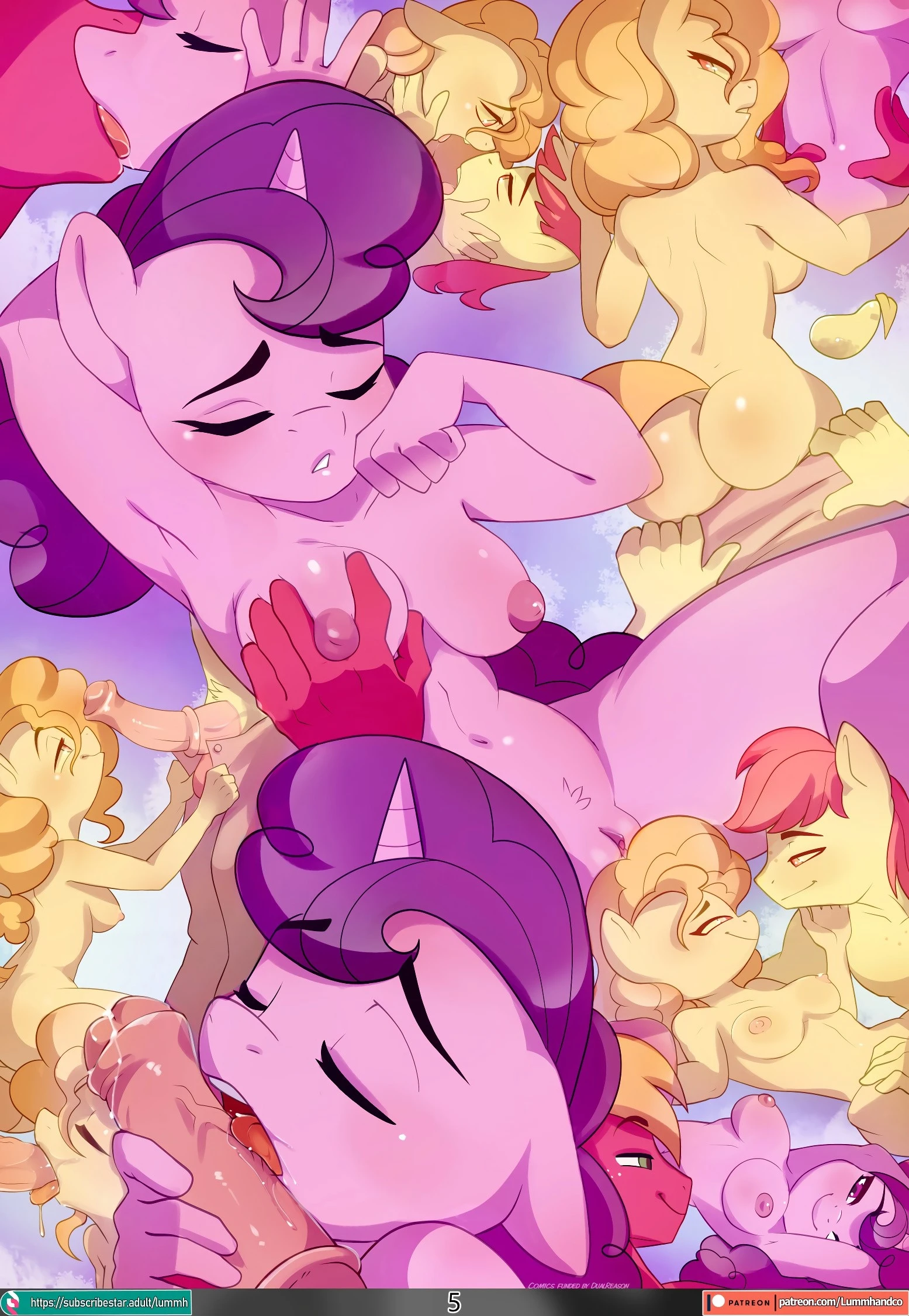 Lovely Pear porn comic picture 5