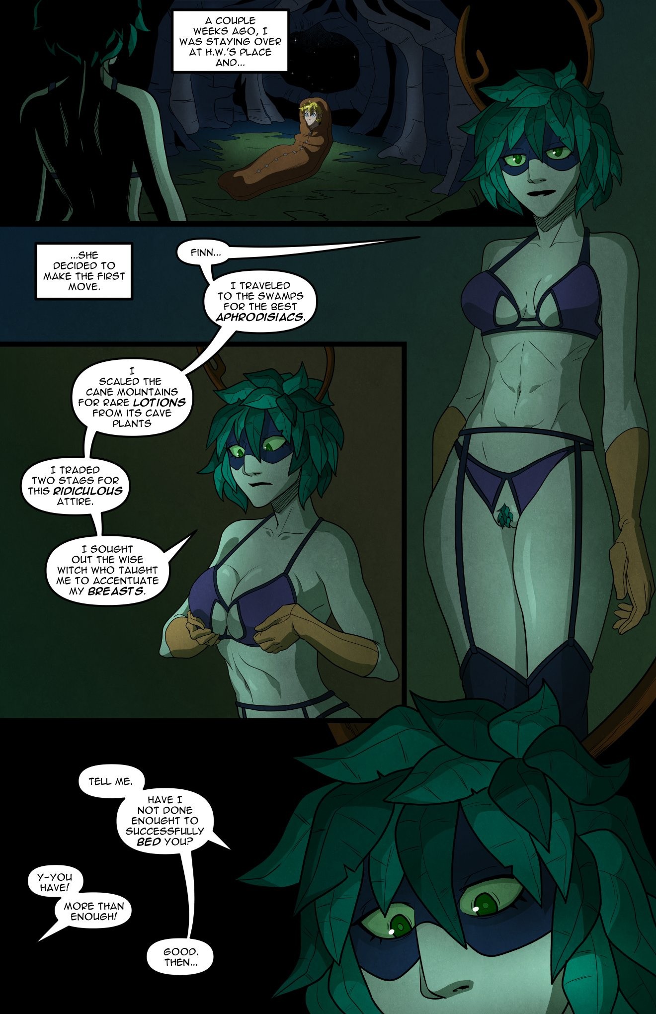 Marcy Will Play 2: Huntress Wizard porn comic picture 4
