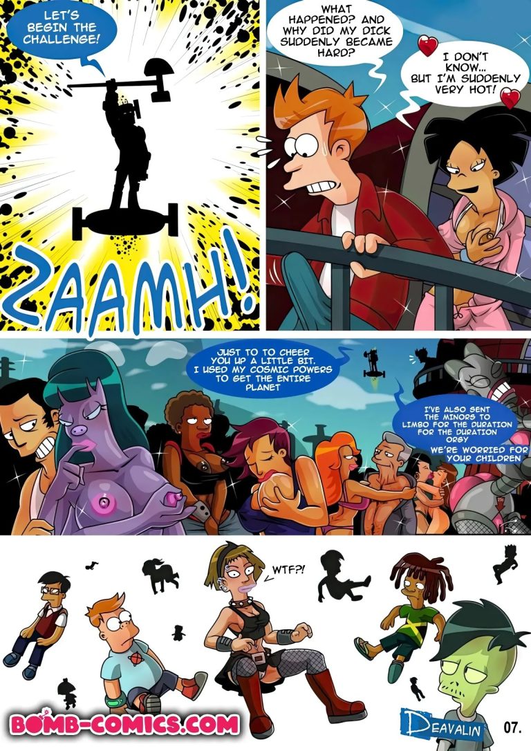 Orgy To Save The Earth porn comic picture 8