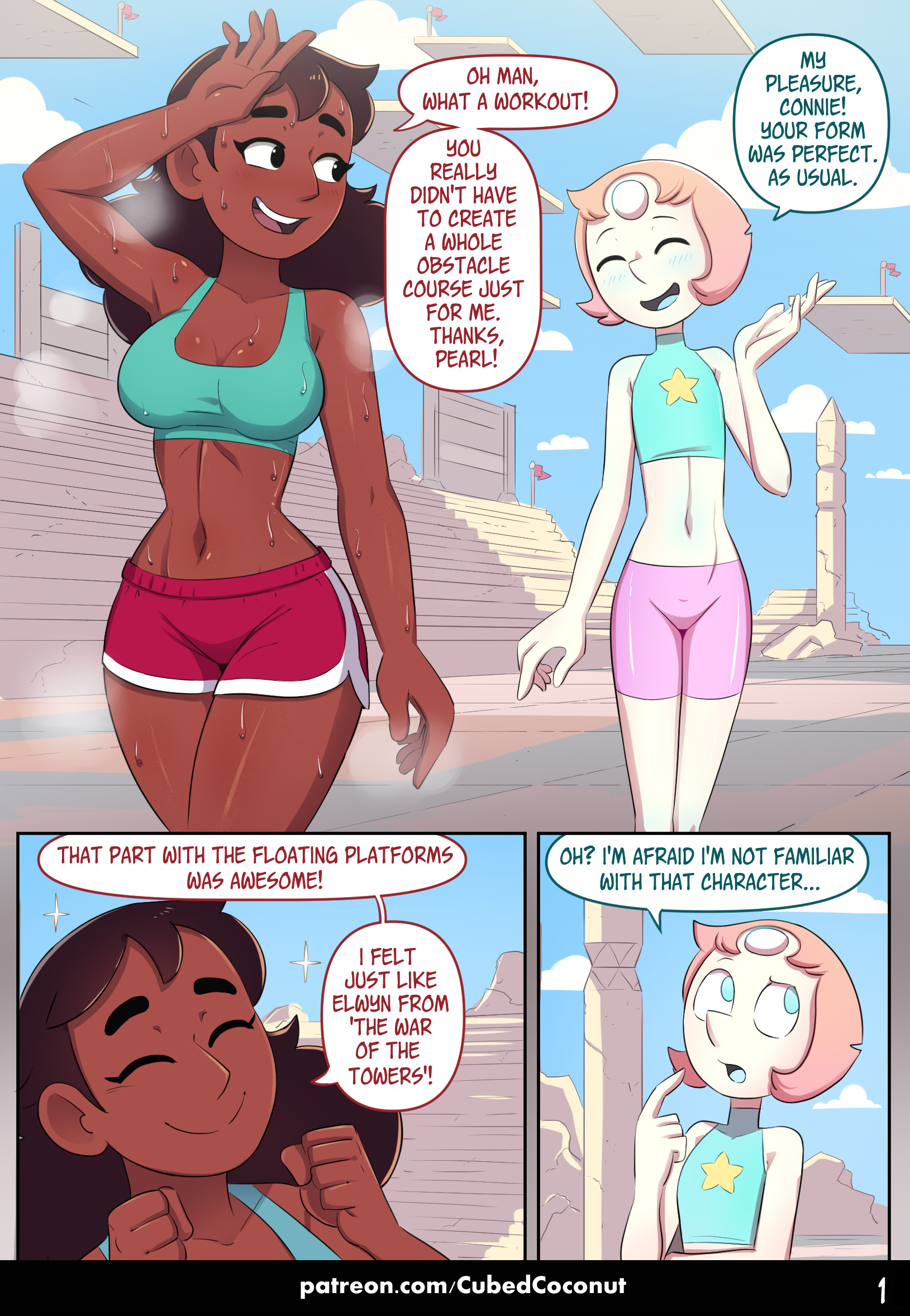 Pearl's Fav Student porn comic picture 2