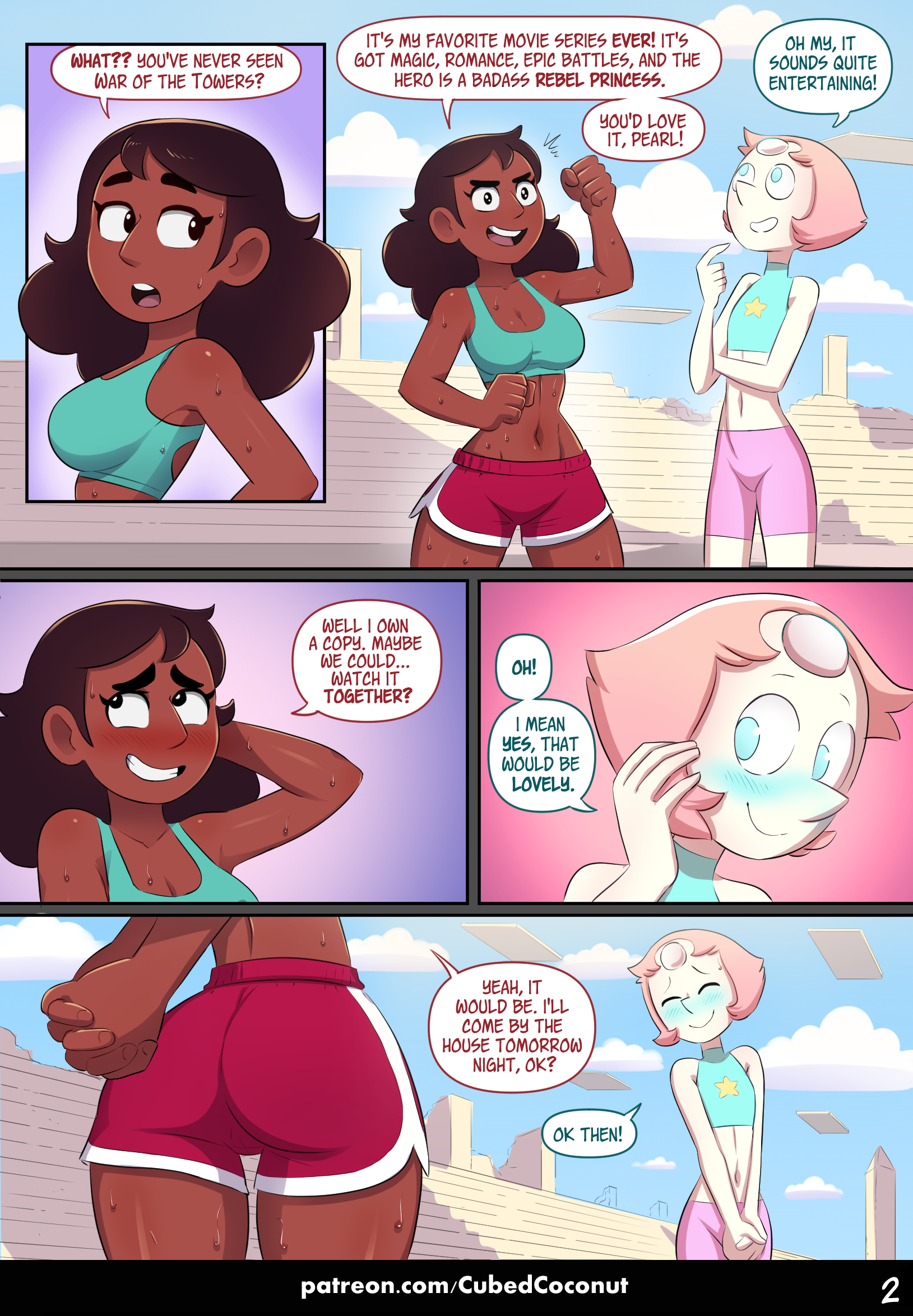 Pearl's Fav Student porn comic picture 3