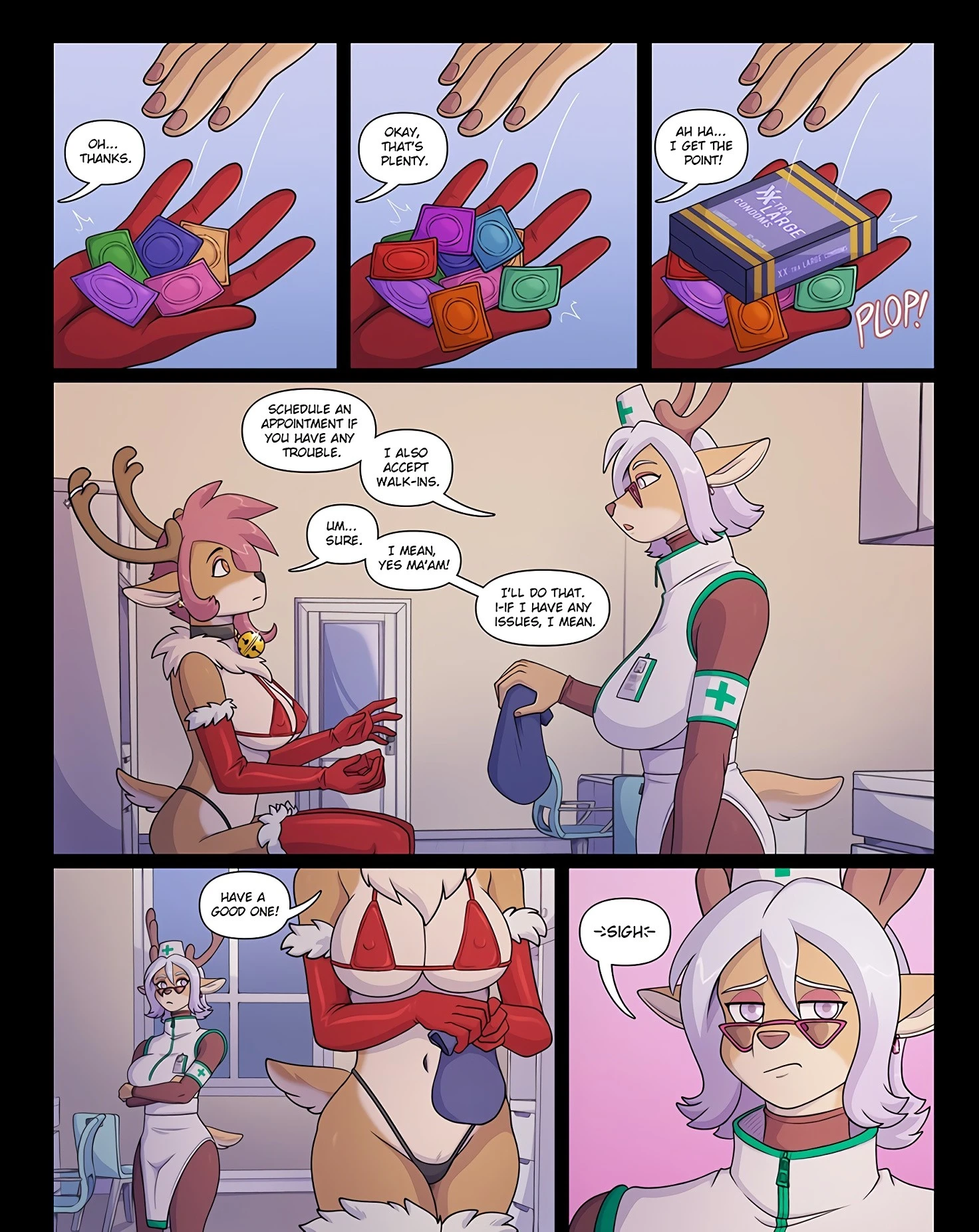 Risky Reindeer Games 2 porn comic picture 4