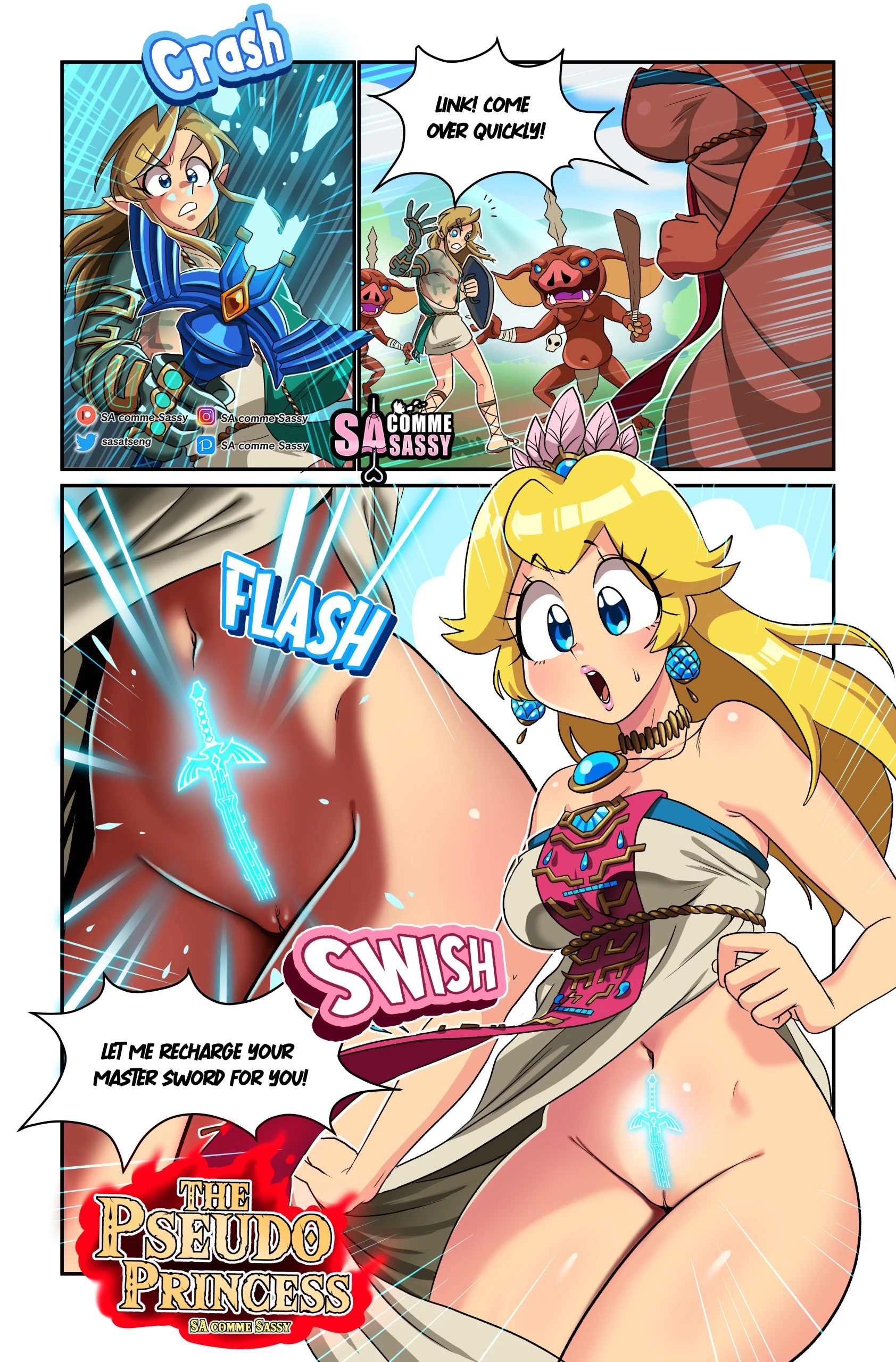 The Pseudo Princess porn comic picture 2
