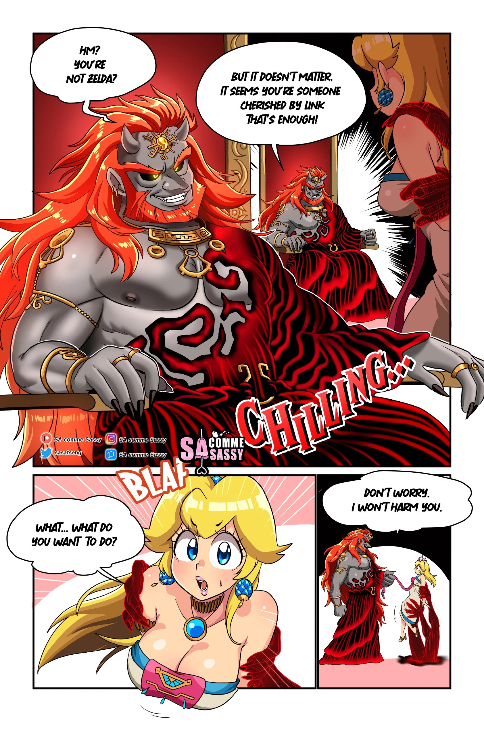 The Pseudo Princess porn comic picture 9