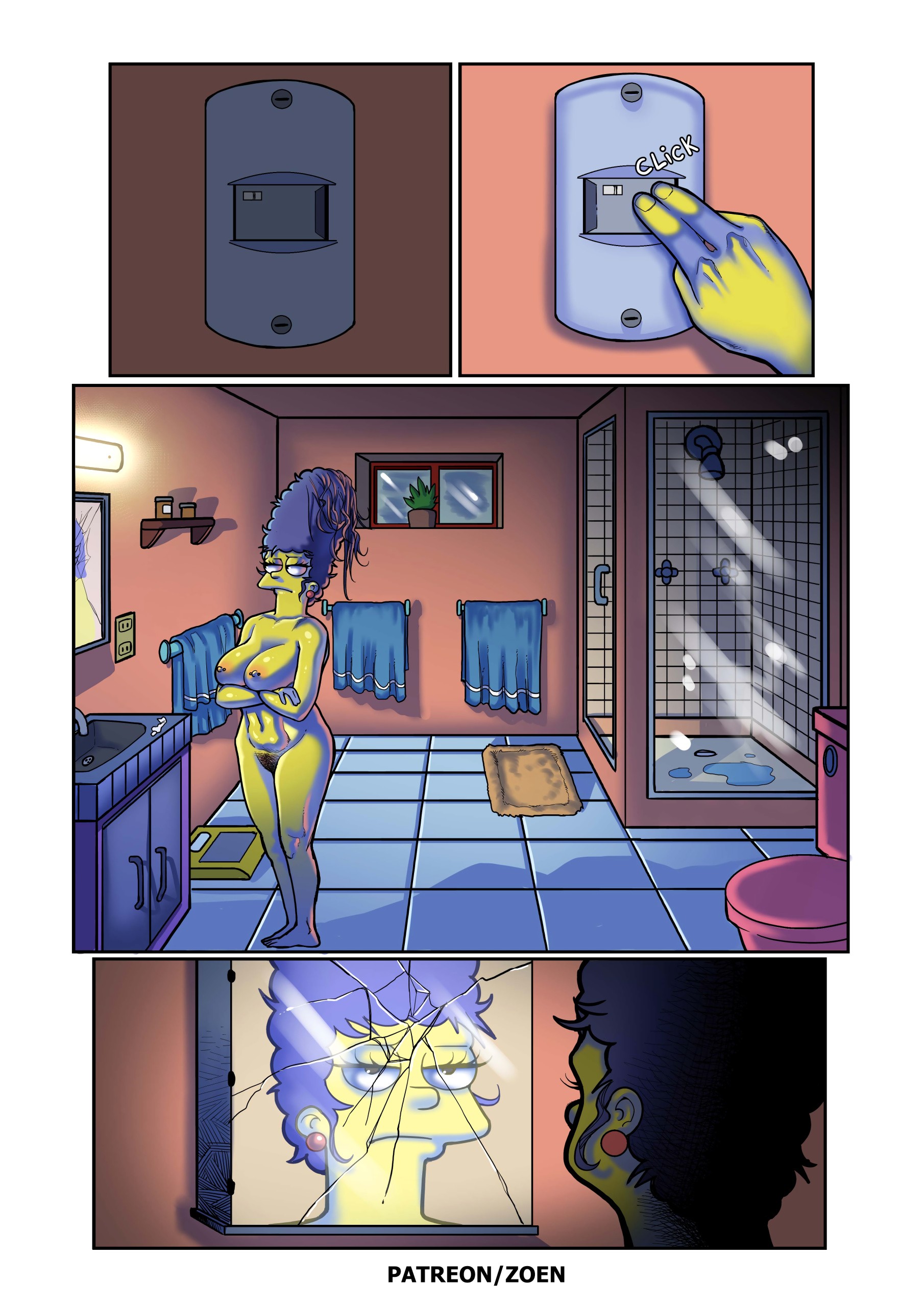 The Simpsons My Best Friend's Mom porn comic picture 21