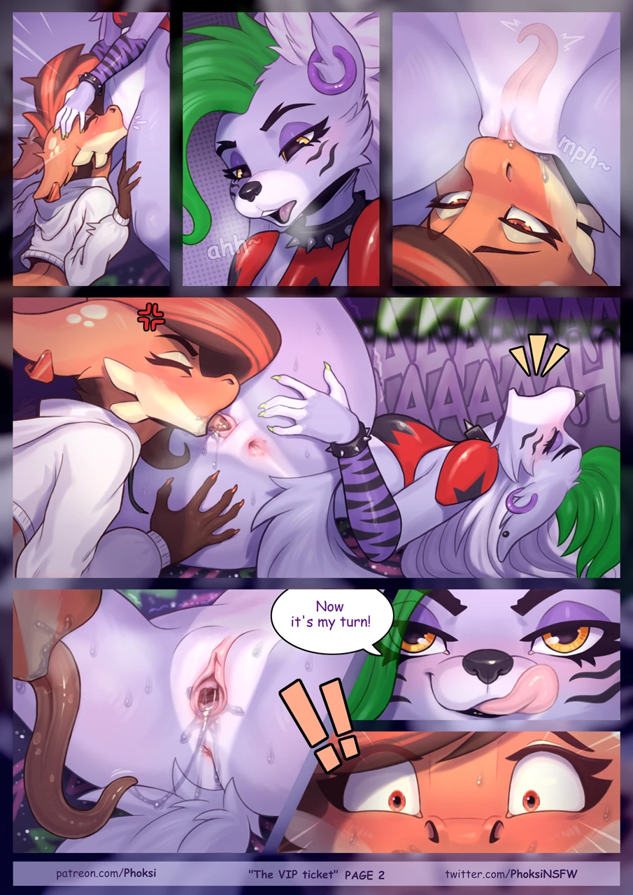 The VIP Ticket porn comic picture 2