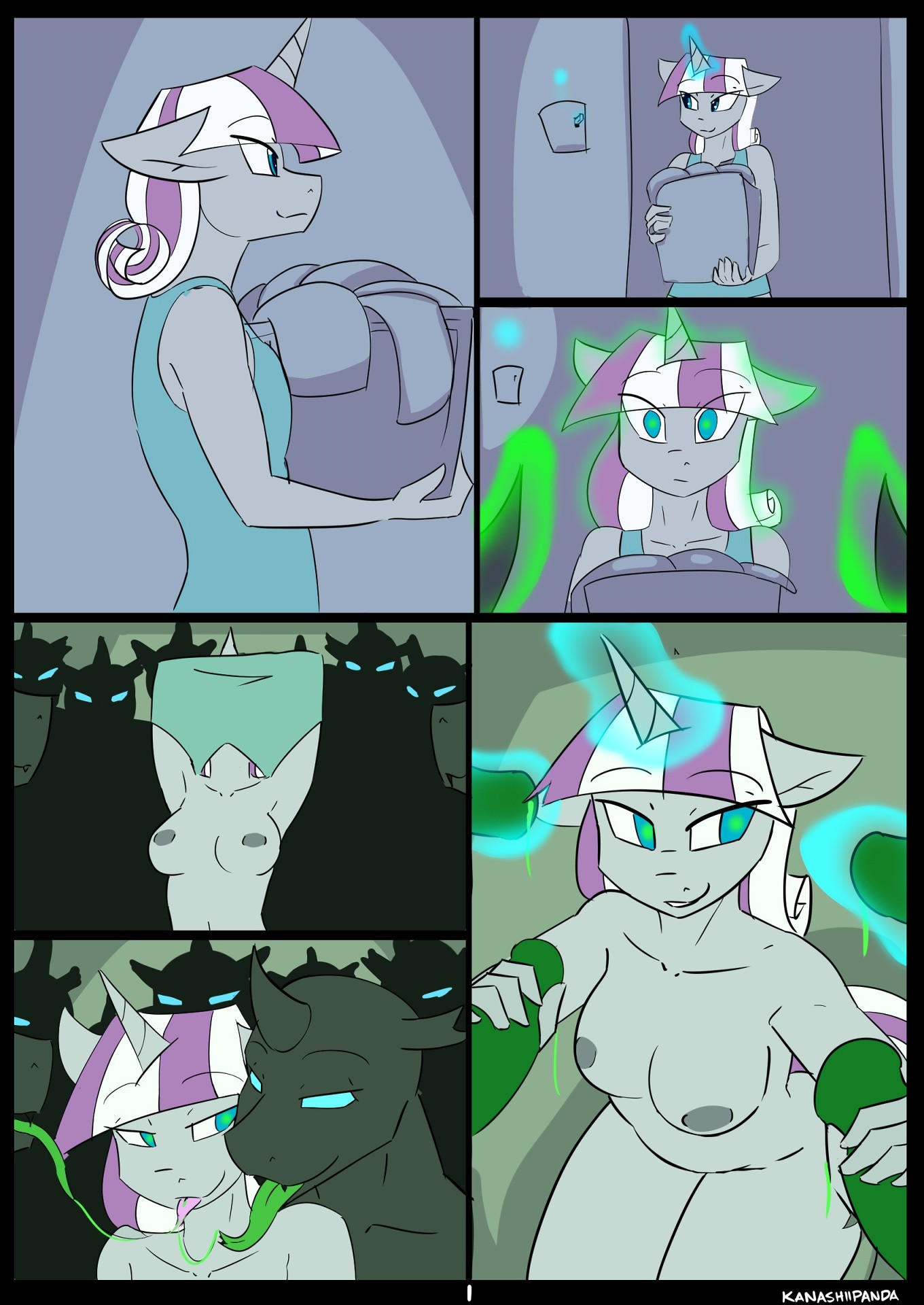 Changeling Infestation porn comic picture 1
