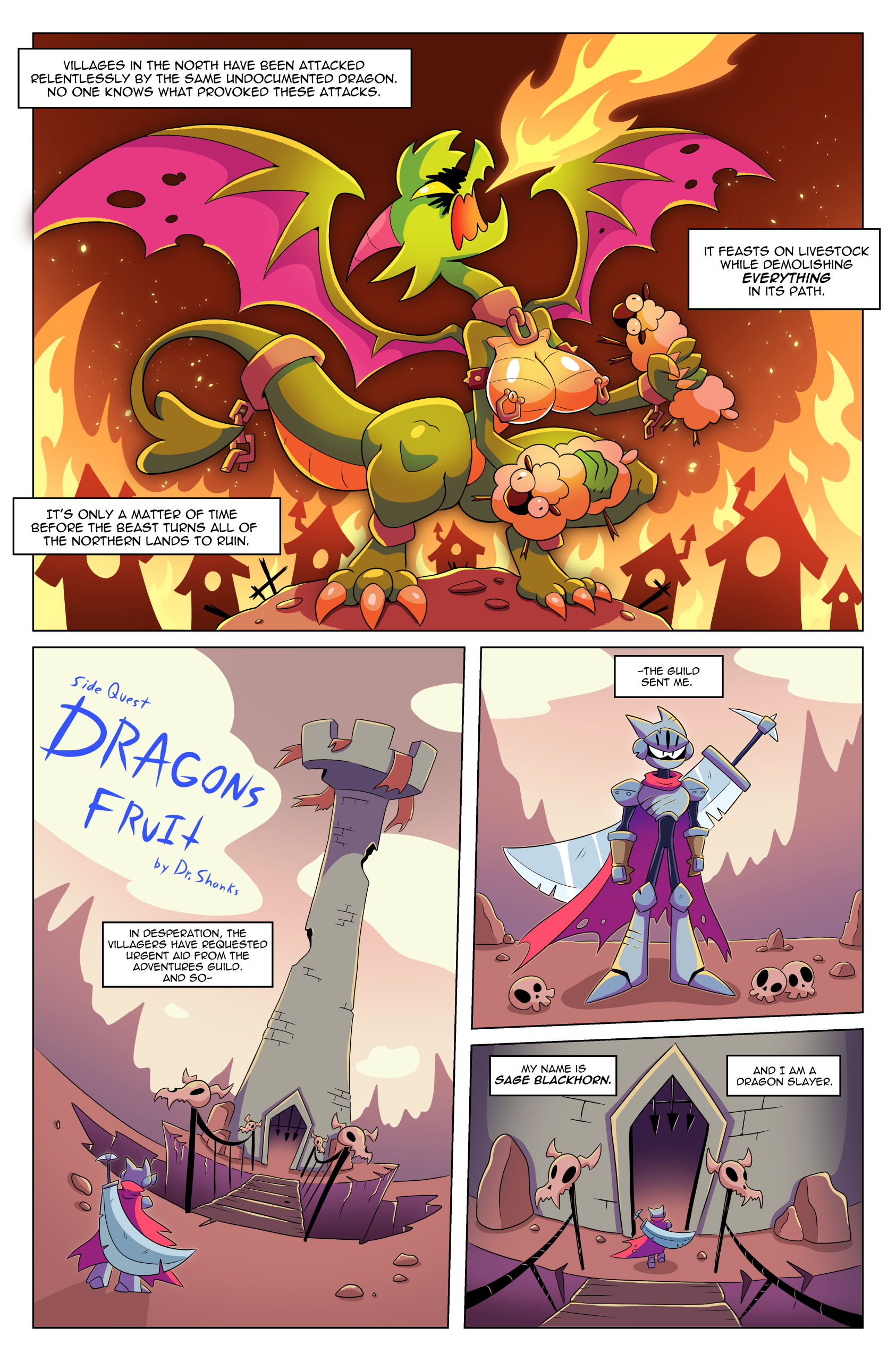 Dragon's Fruit porn comic picture 1
